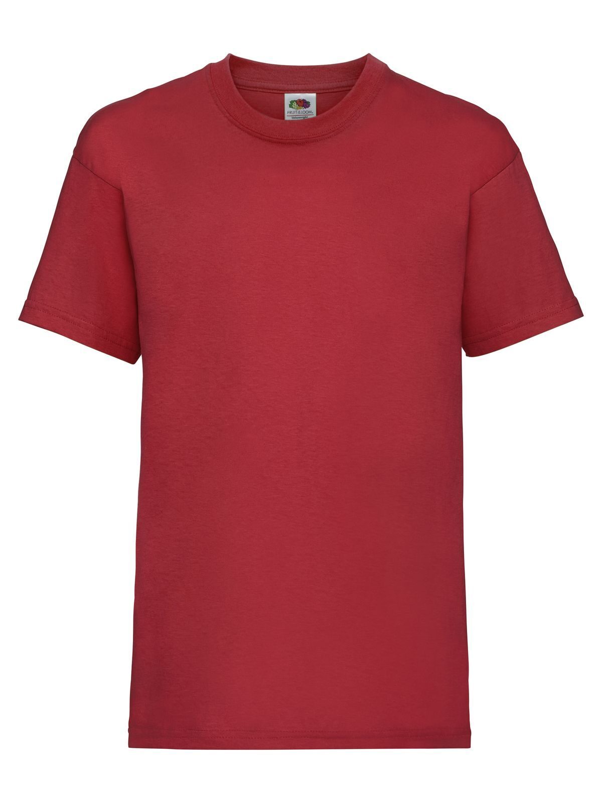 Camiseta infantil de baixo custo - 40 - Vermelho