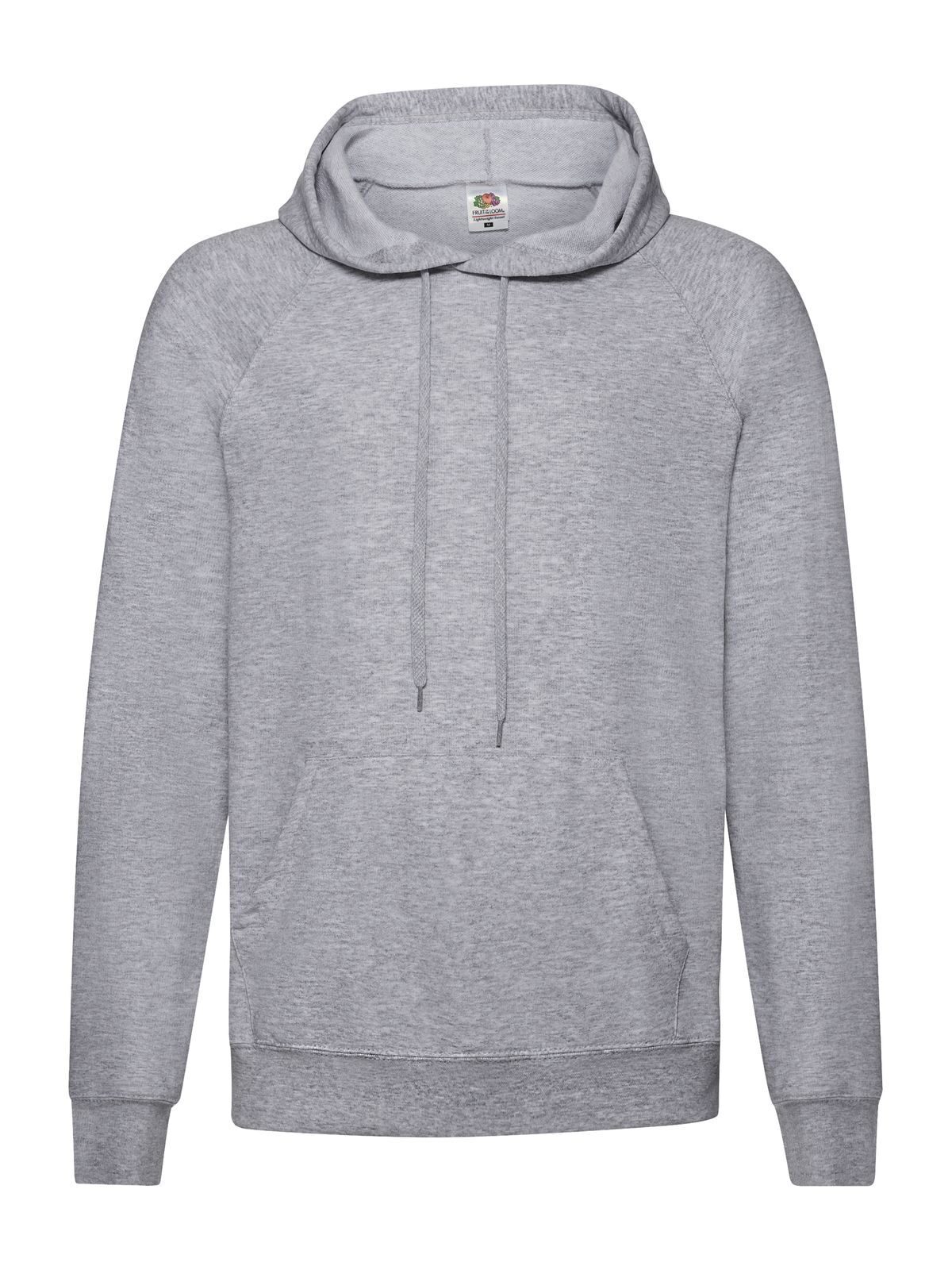 Moletom leve com capuz - 94 - Heather Grey