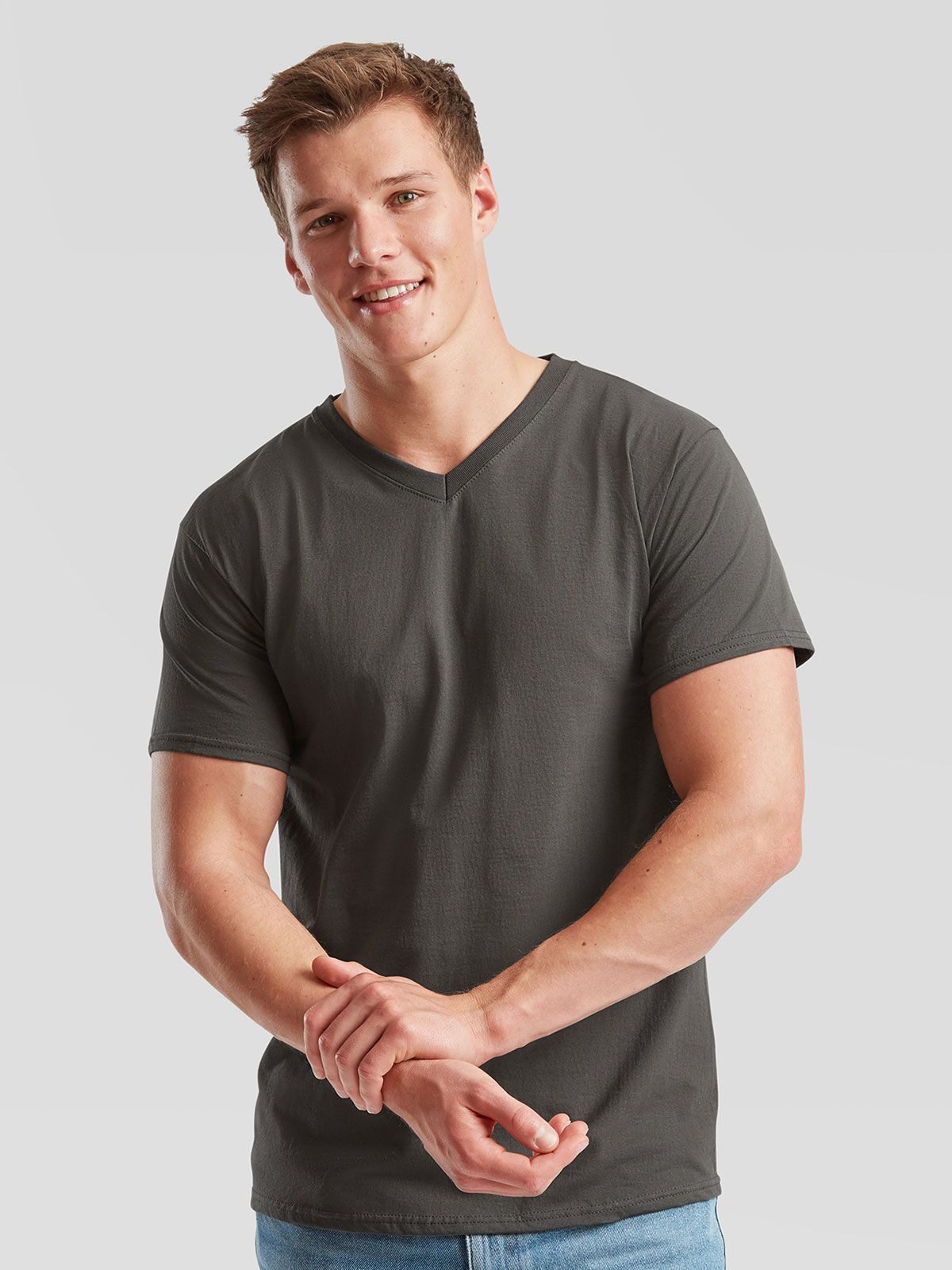 Camiseta Valueweight com decote em V