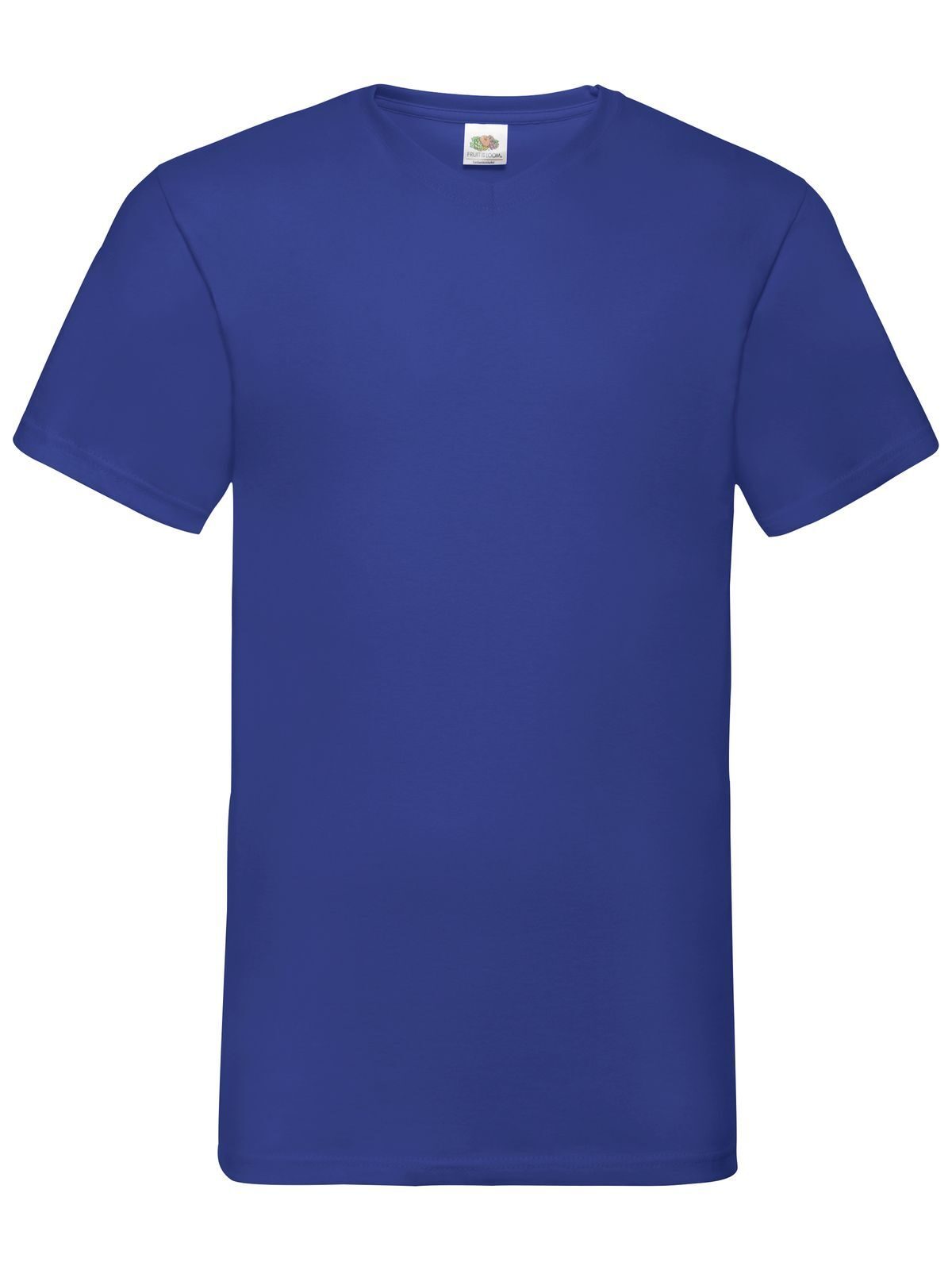 Camiseta Valueweight com decote em V - 51 - Azul Royal