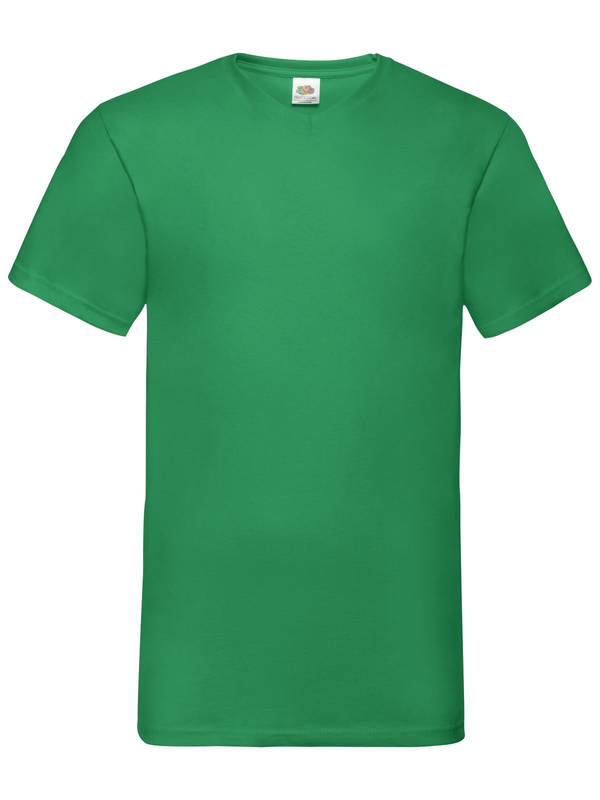 Camiseta Valueweight com decote em V - 47 - Kelly Green