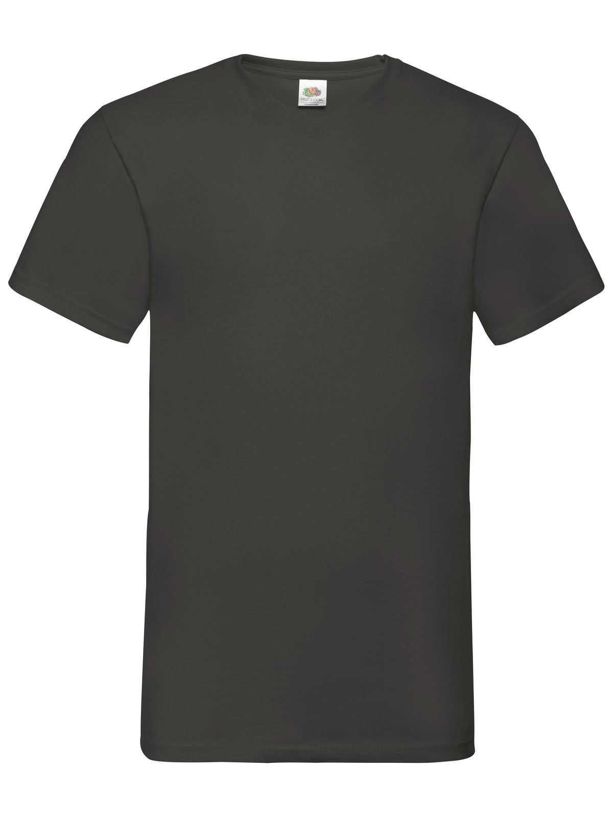 Camiseta Valueweight com decote em V - GL - Grafite Claro