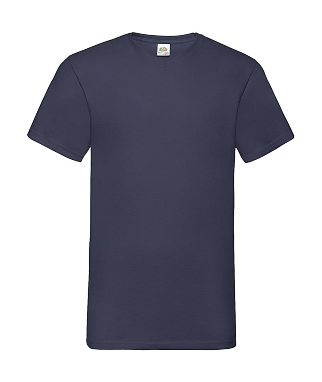 Camiseta Valueweight com decote em V - 32 - Marinha