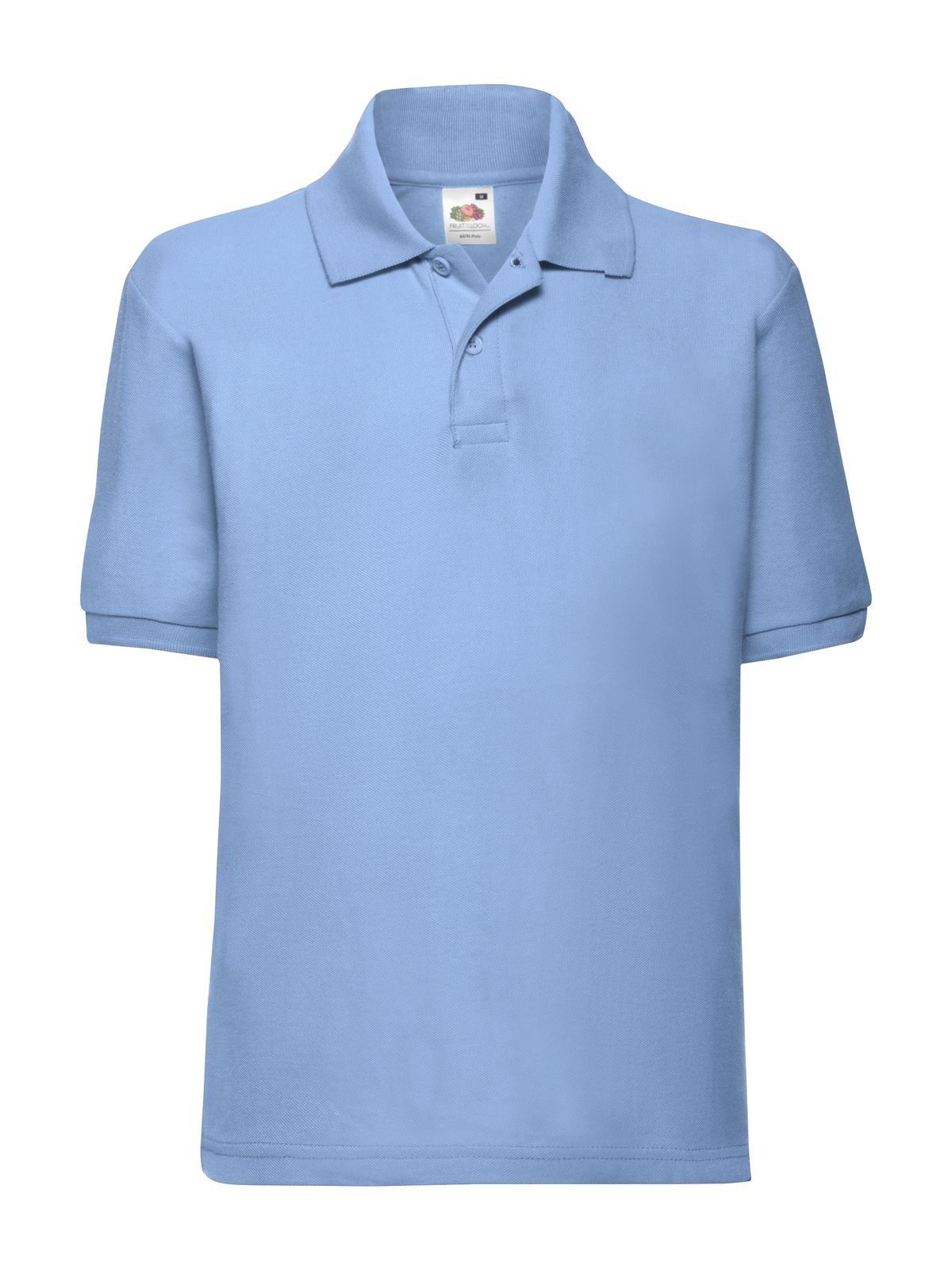 Polo infantil 65/35 - YT - Azul Celeste