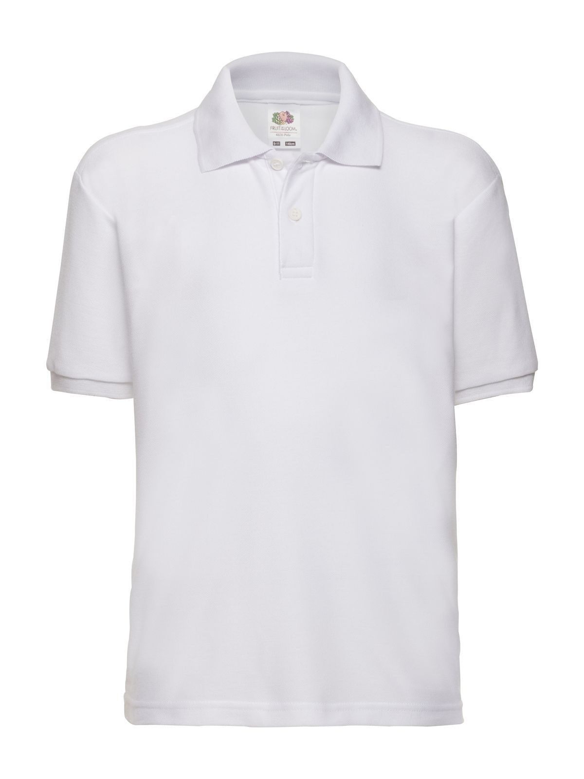 Polo infantil 65/35 - 30 - Branco