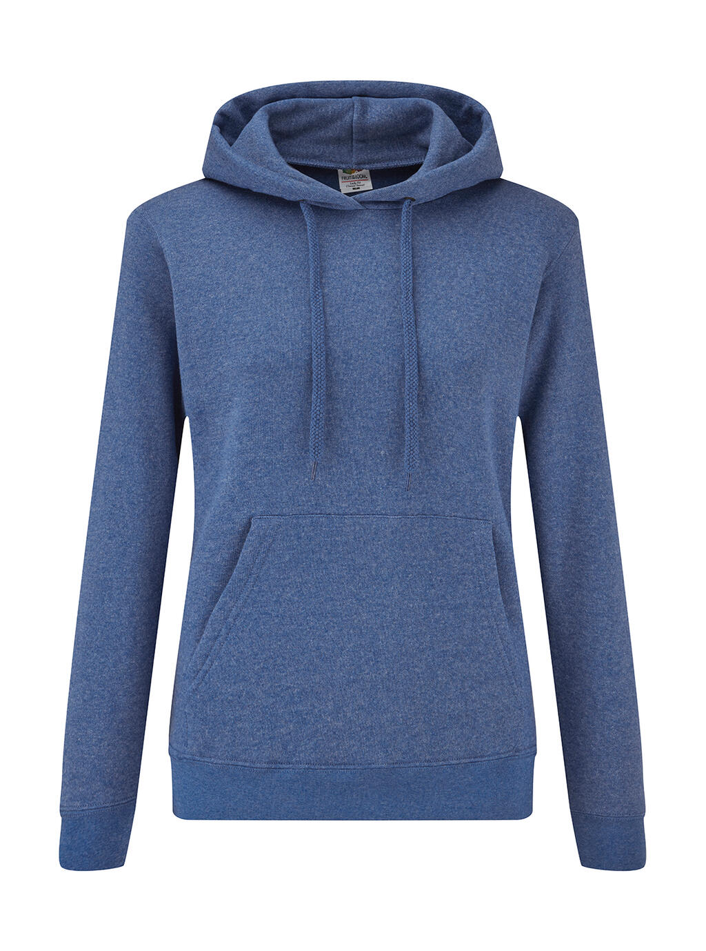 Moletom clássico feminino com capuz - R6 - Retro Heather Royal