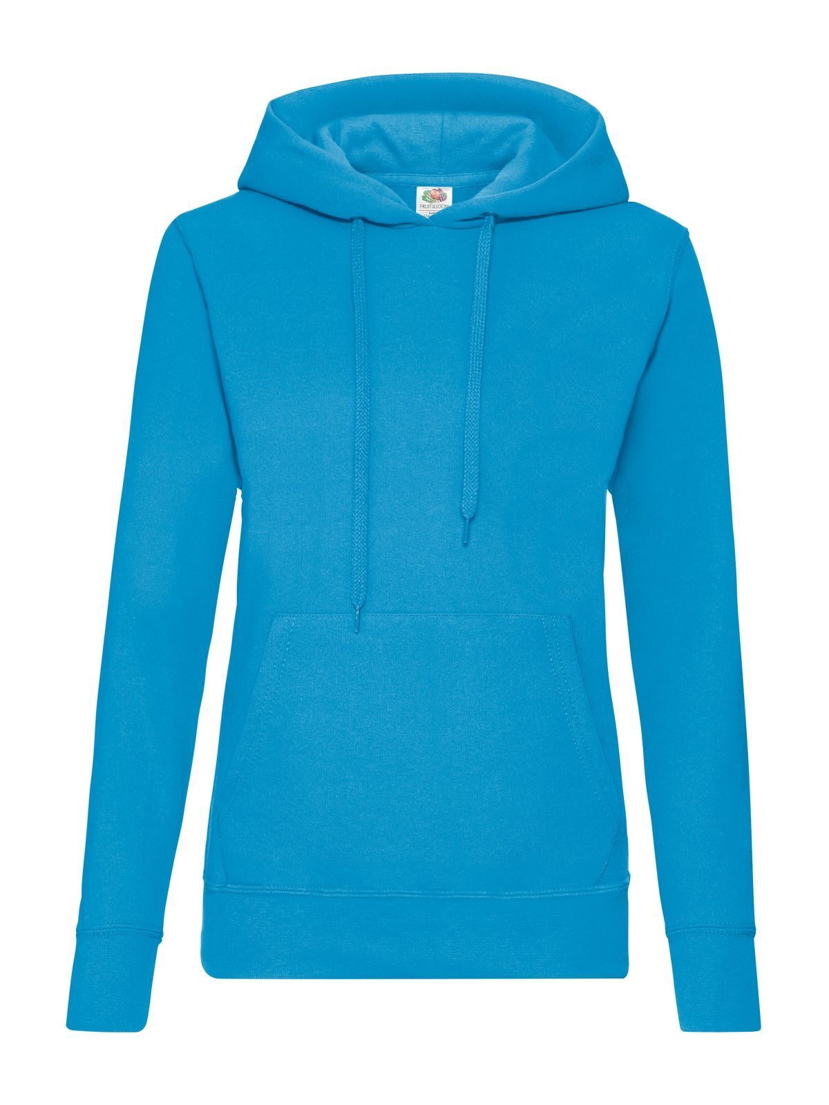 Moletom clássico feminino com capuz - ZU - Azul Celeste