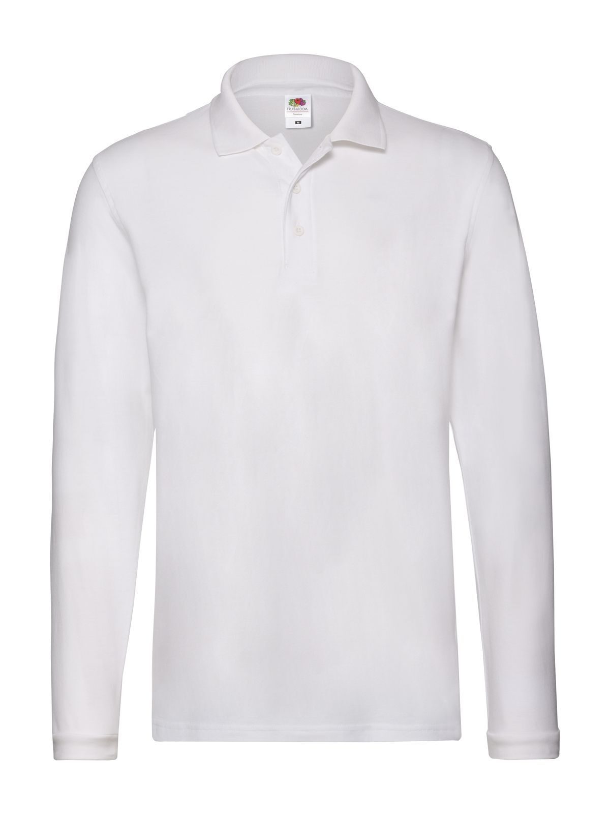 Polo Premium de Manga Comprida - 30 - Branco