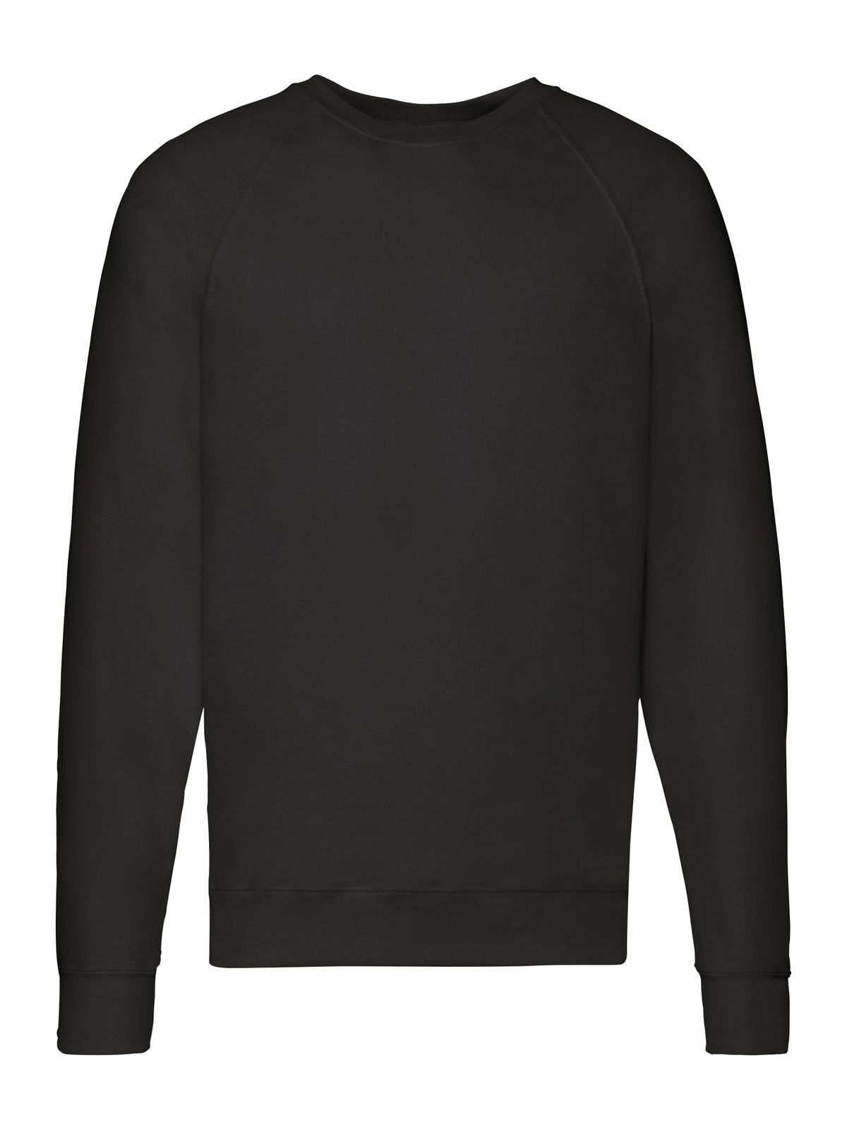 Moletom raglan leve - 36 - Preto