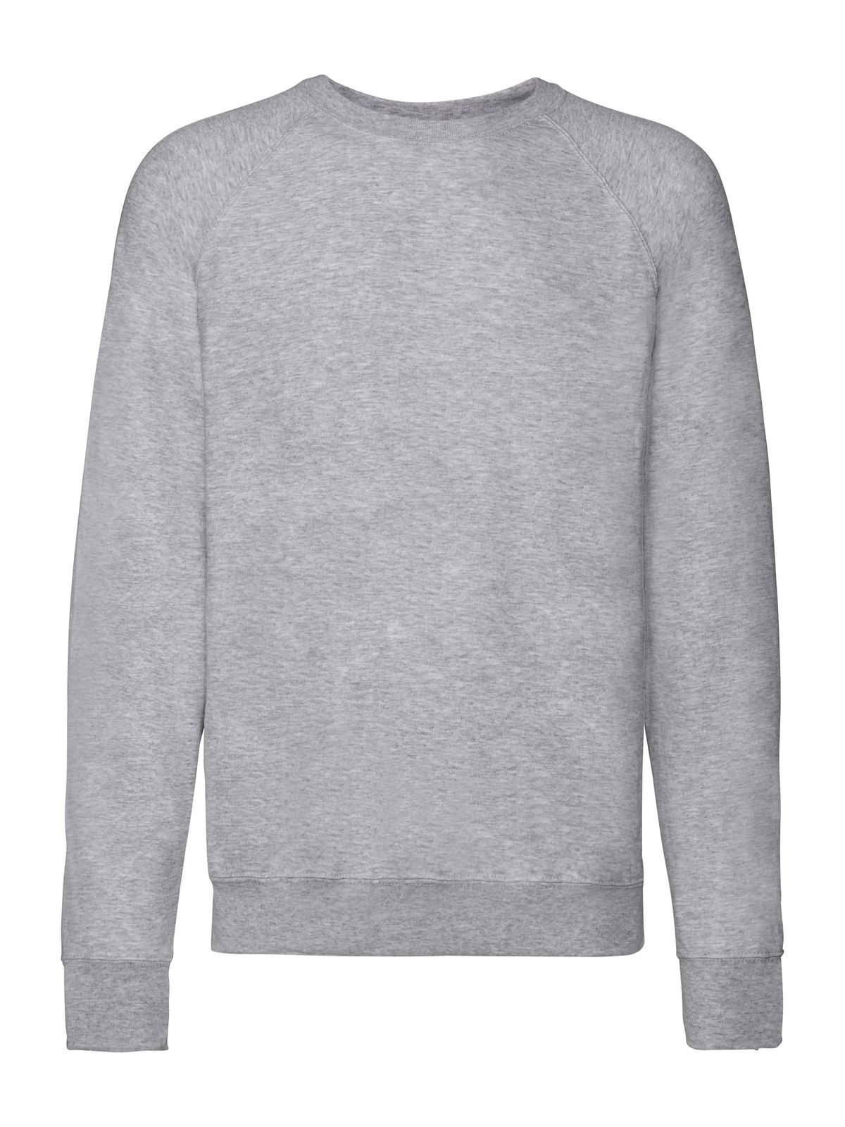 Moletom raglan leve - 94 - Heather Grey