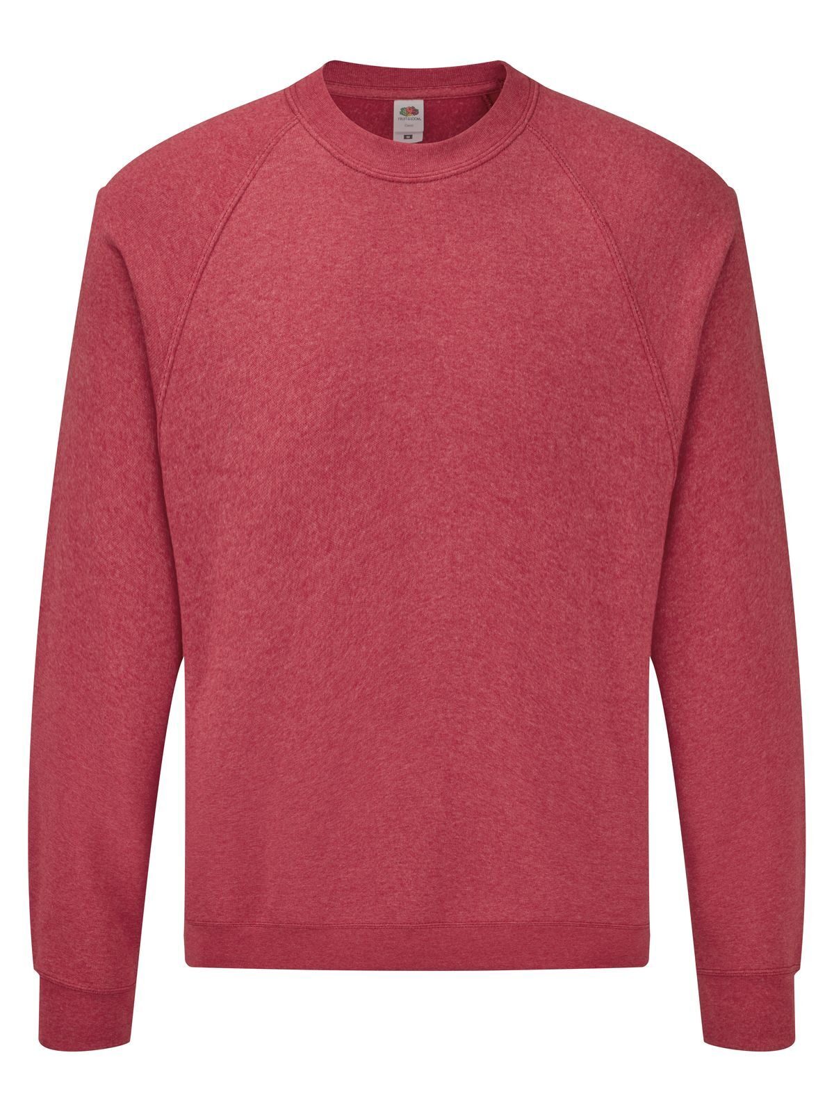 Moletom Raglan Clássico - VH - Vermelho Heather Vintage
