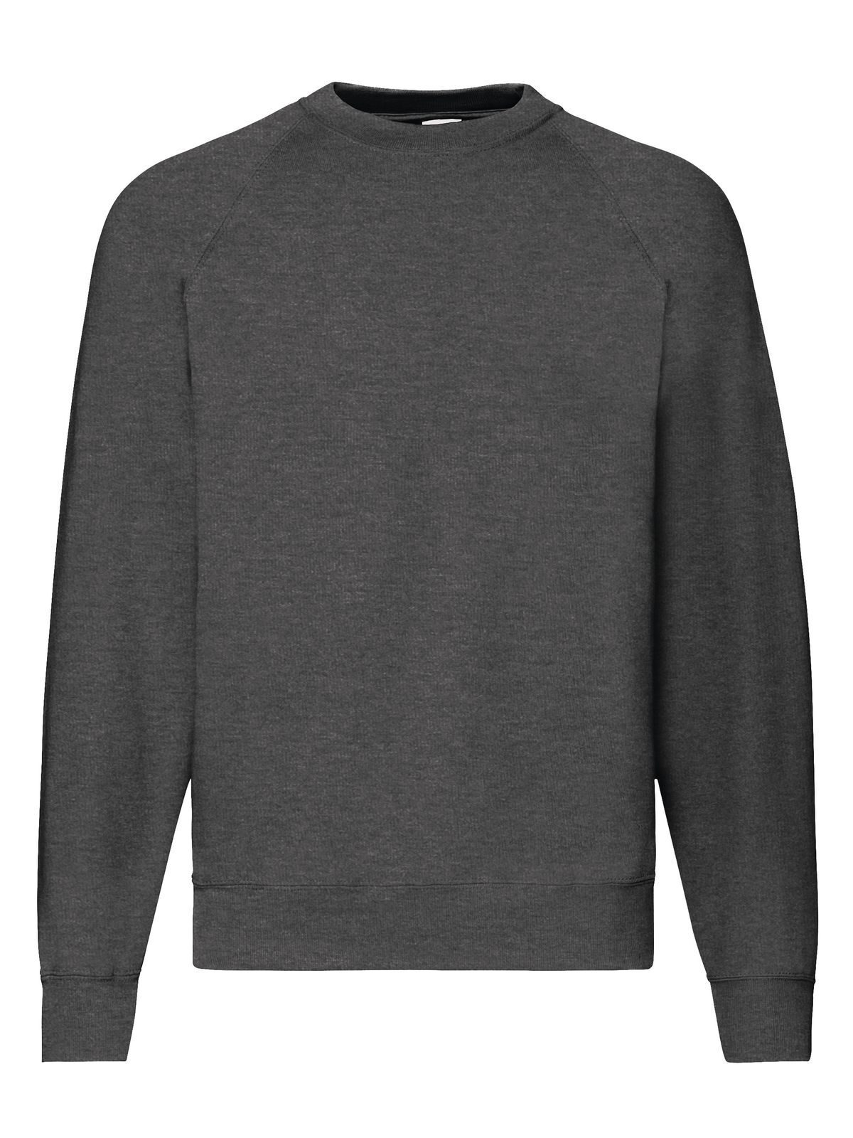 Moletom Raglan Clássico - HD - Cinza Mesclado Escuro