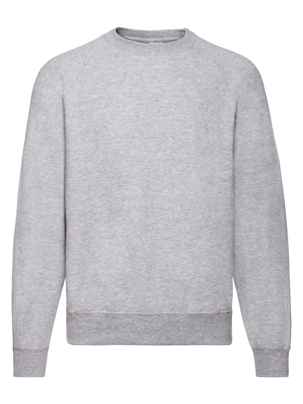 Moletom Raglan Clássico - 94 - Heather Grey