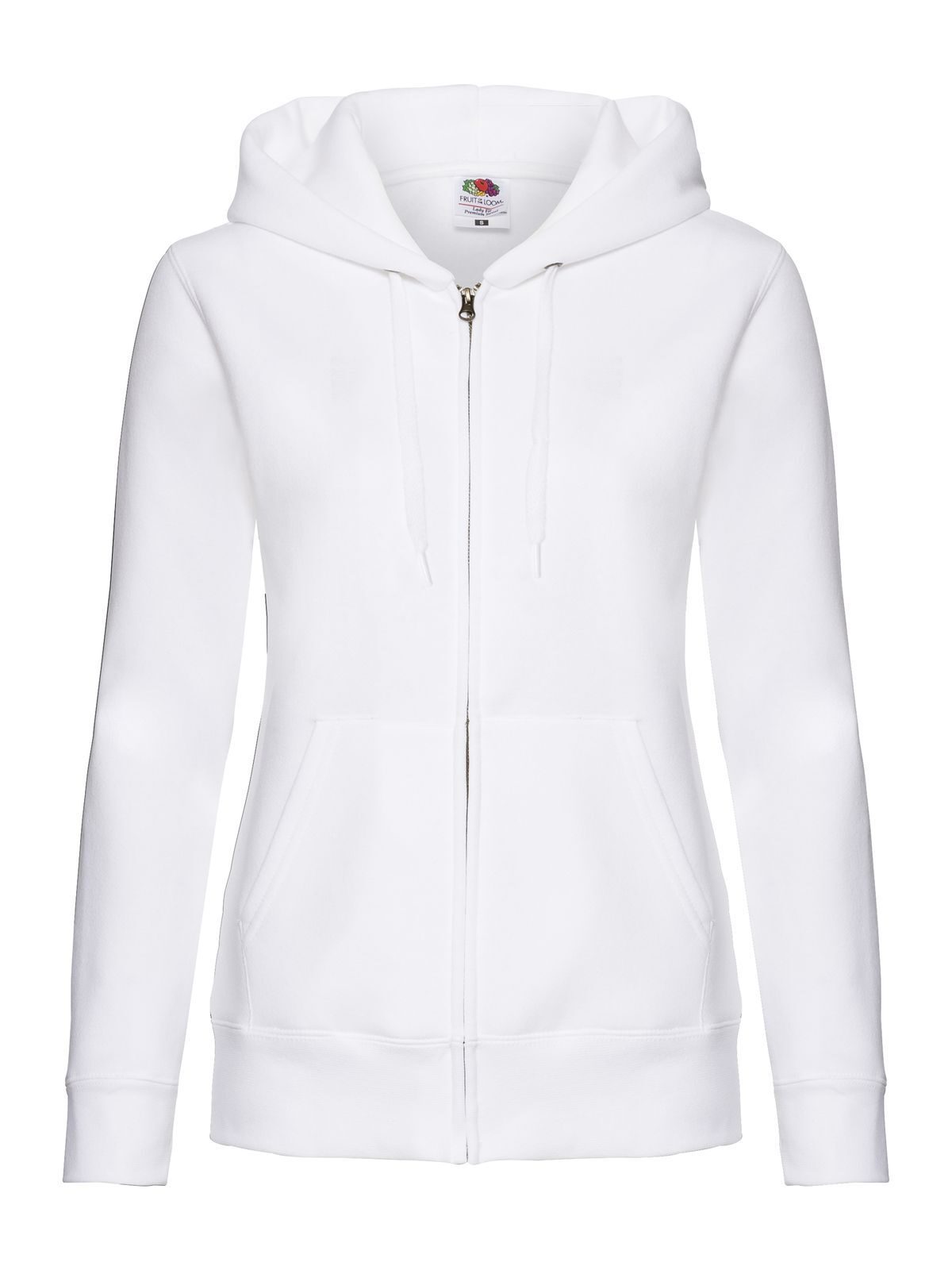 Jaqueta feminina premium com capuz - 30 - Branco