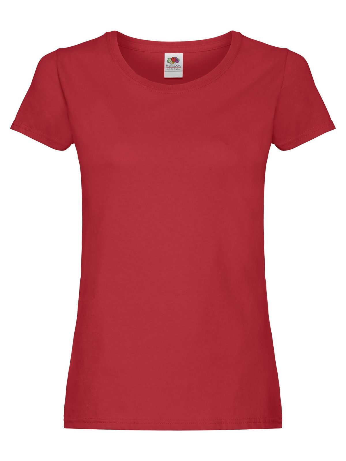 Camiseta original feminina - 40 - Vermelho
