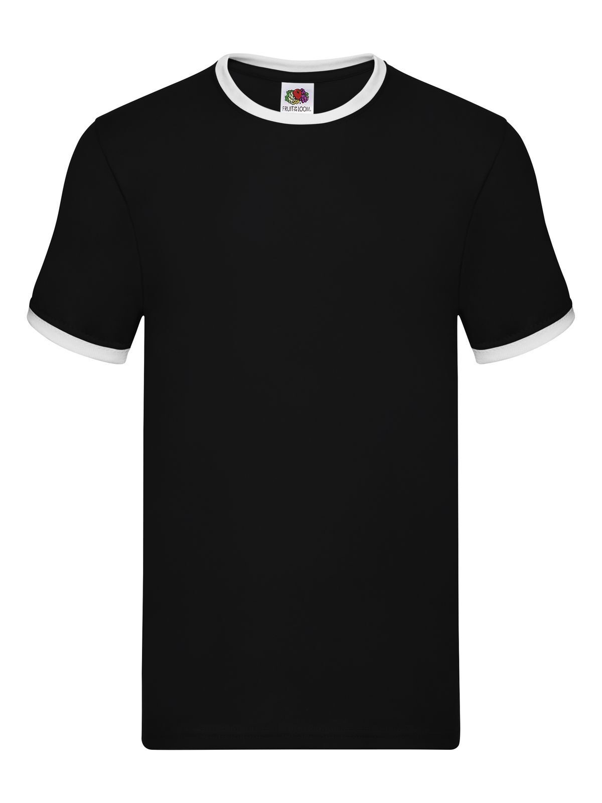 Camiseta Ringer - KW - Preto e Branco