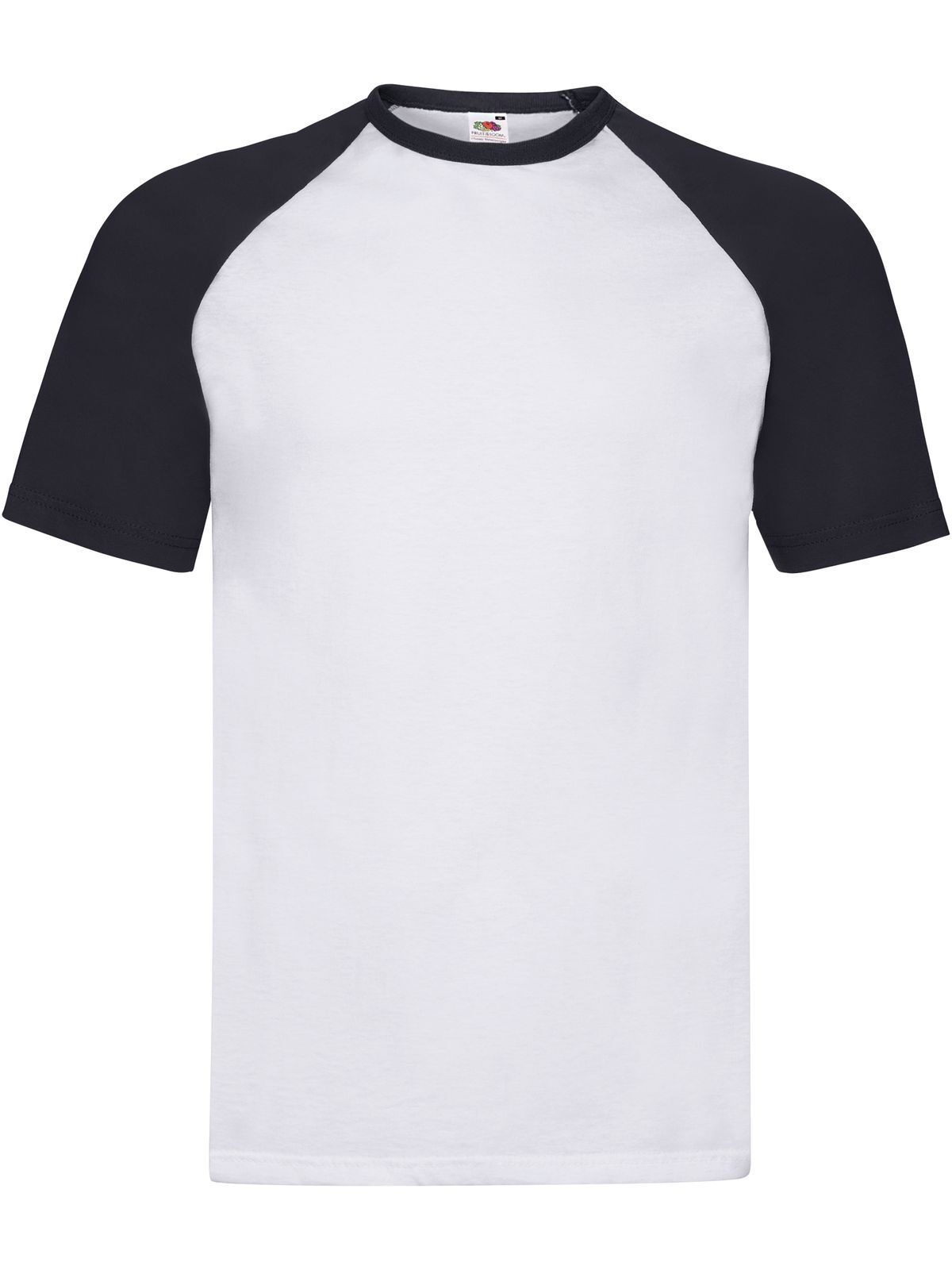 Camiseta de beisebol de manga curta - WE - NÓS - Branco-Marinho Profundo