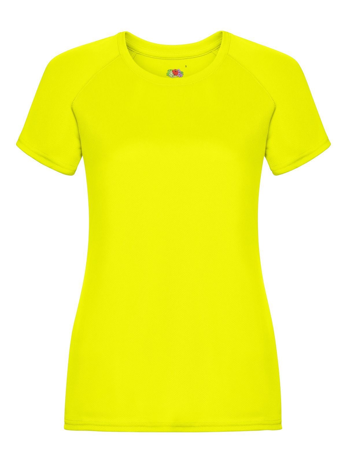 Camiseta de Performance Feminina - XK - Amarelo Brilhante