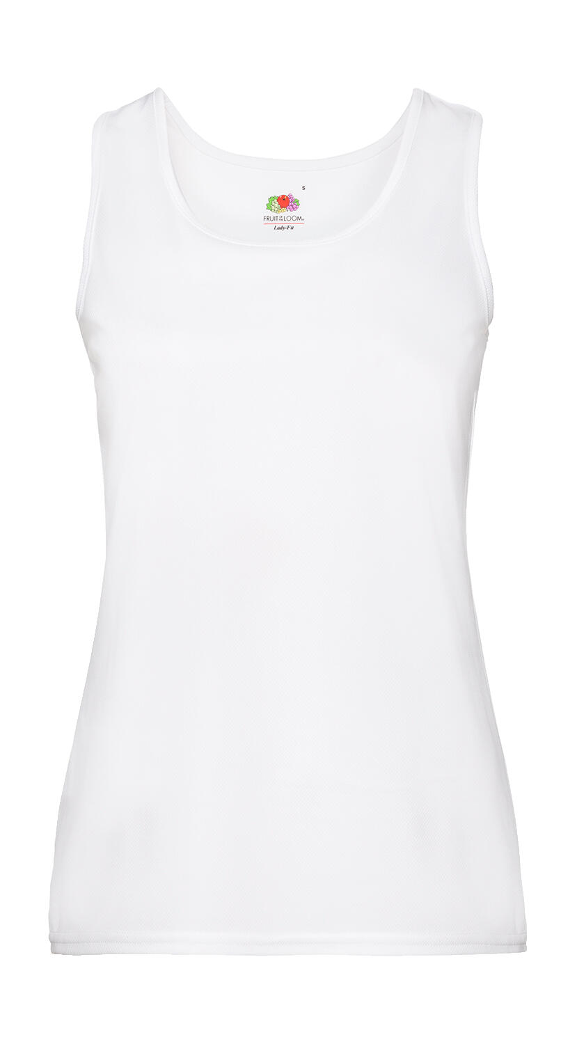 Colete de desempenho feminino - 30 - Branco