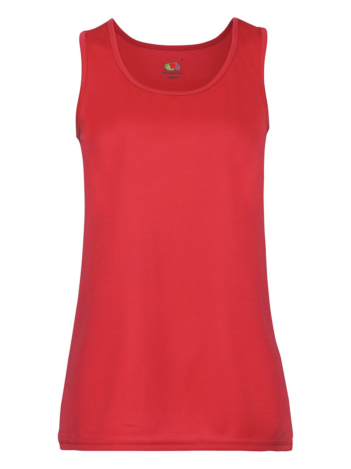 Colete de desempenho feminino - 40 - Vermelho