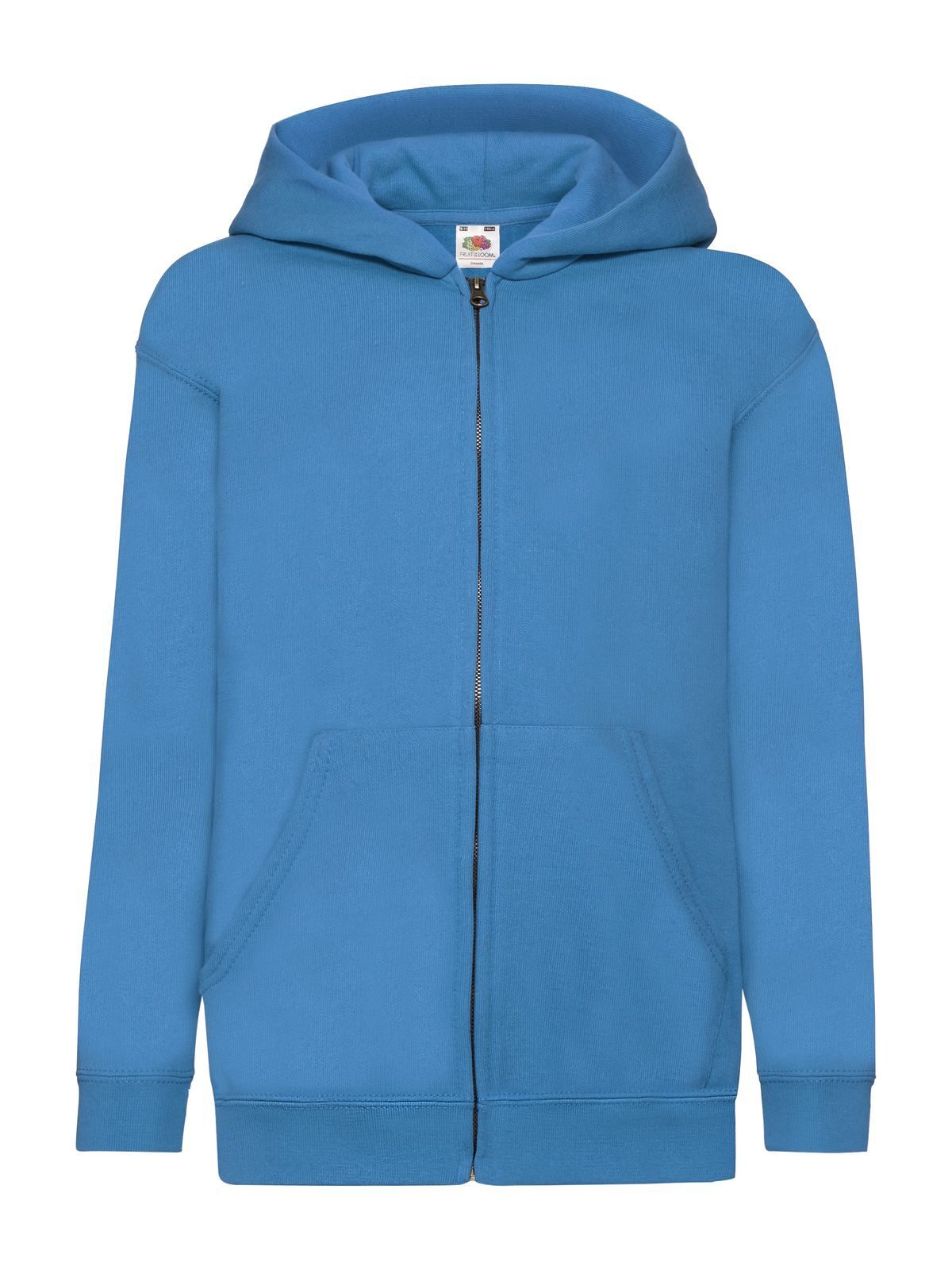 Jaqueta infantil clássica com capuz - ZU - Azul Celeste