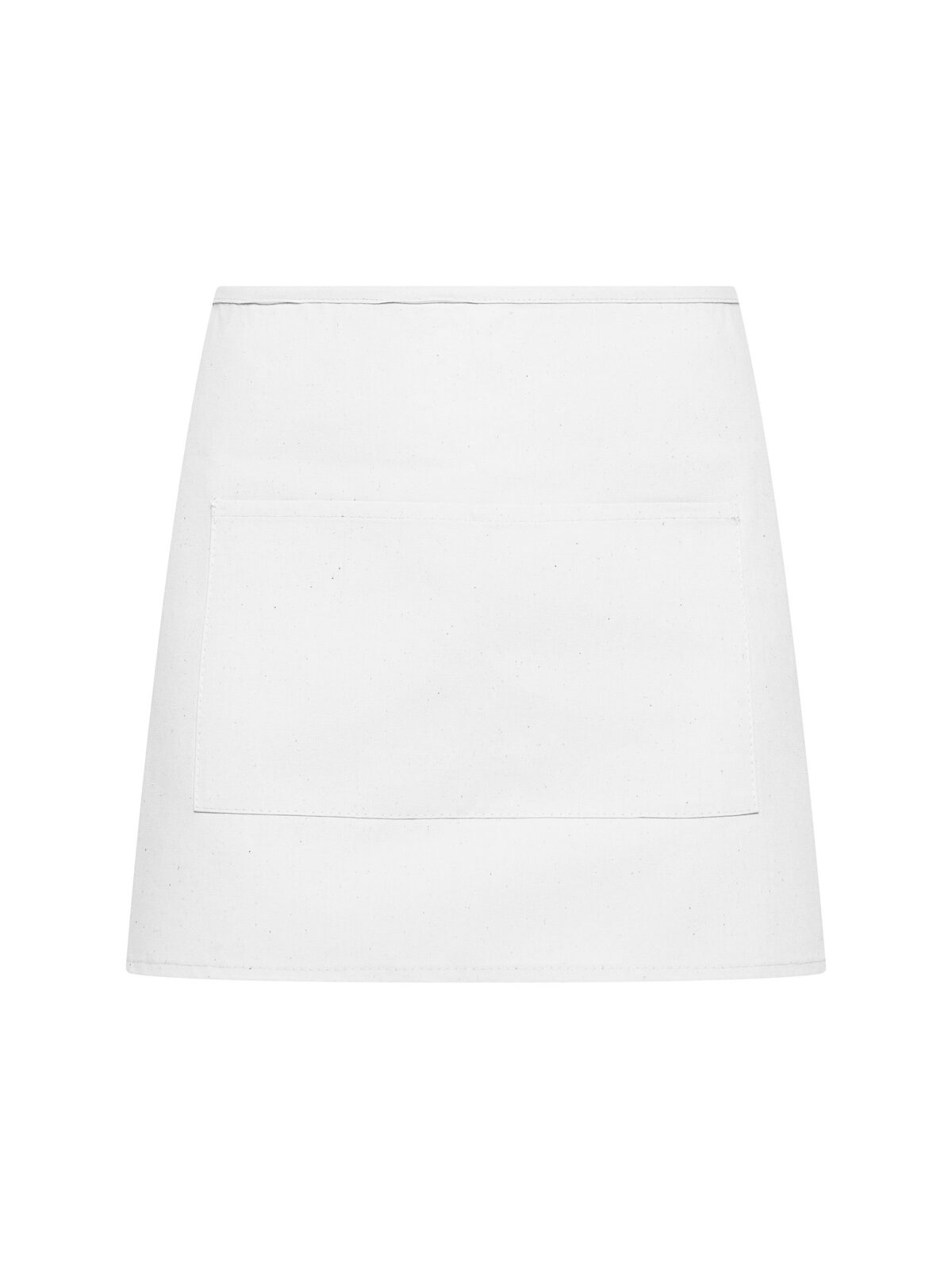 Avental básico de meio corpo com bolso - WH - Branco