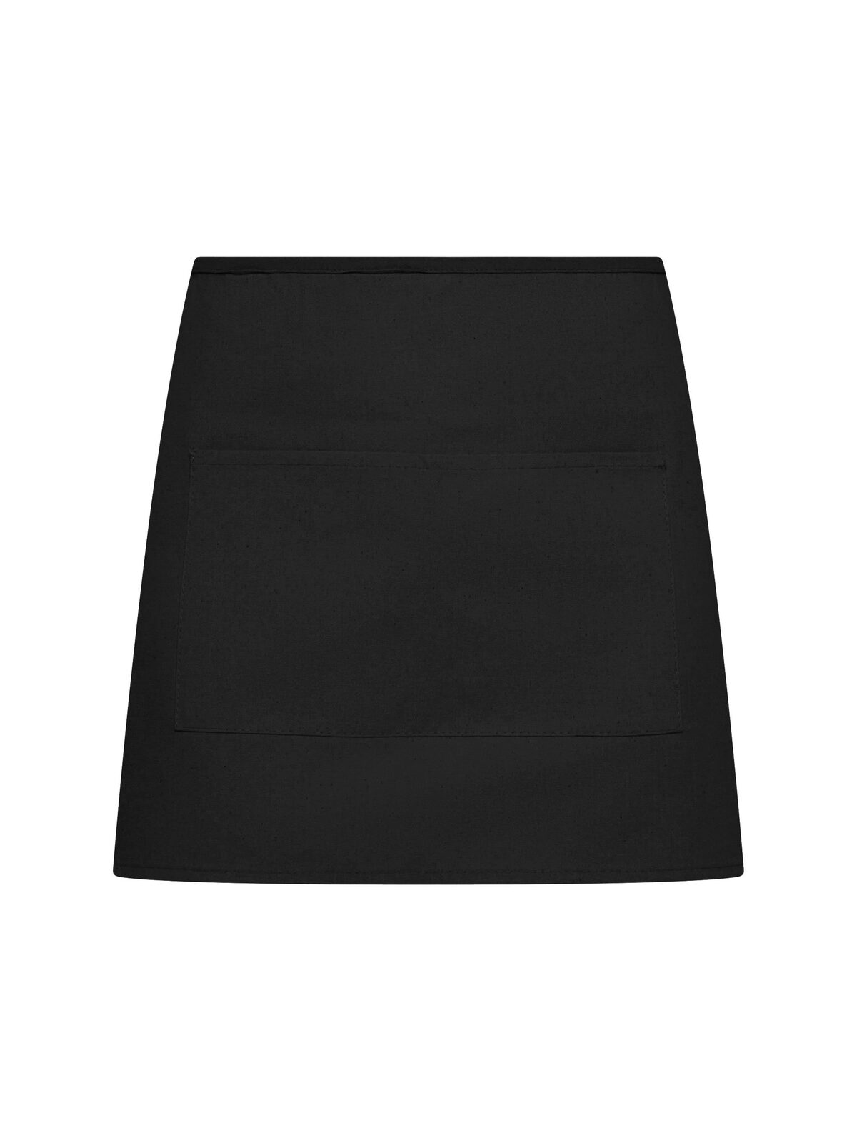Avental básico de meio corpo com bolso - BK - BK-PRETO