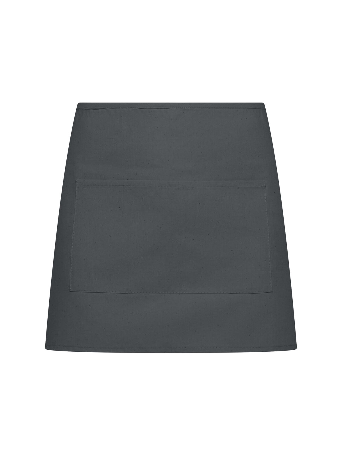 Avental básico de meio corpo com bolso - GY - Cinza Mesclado