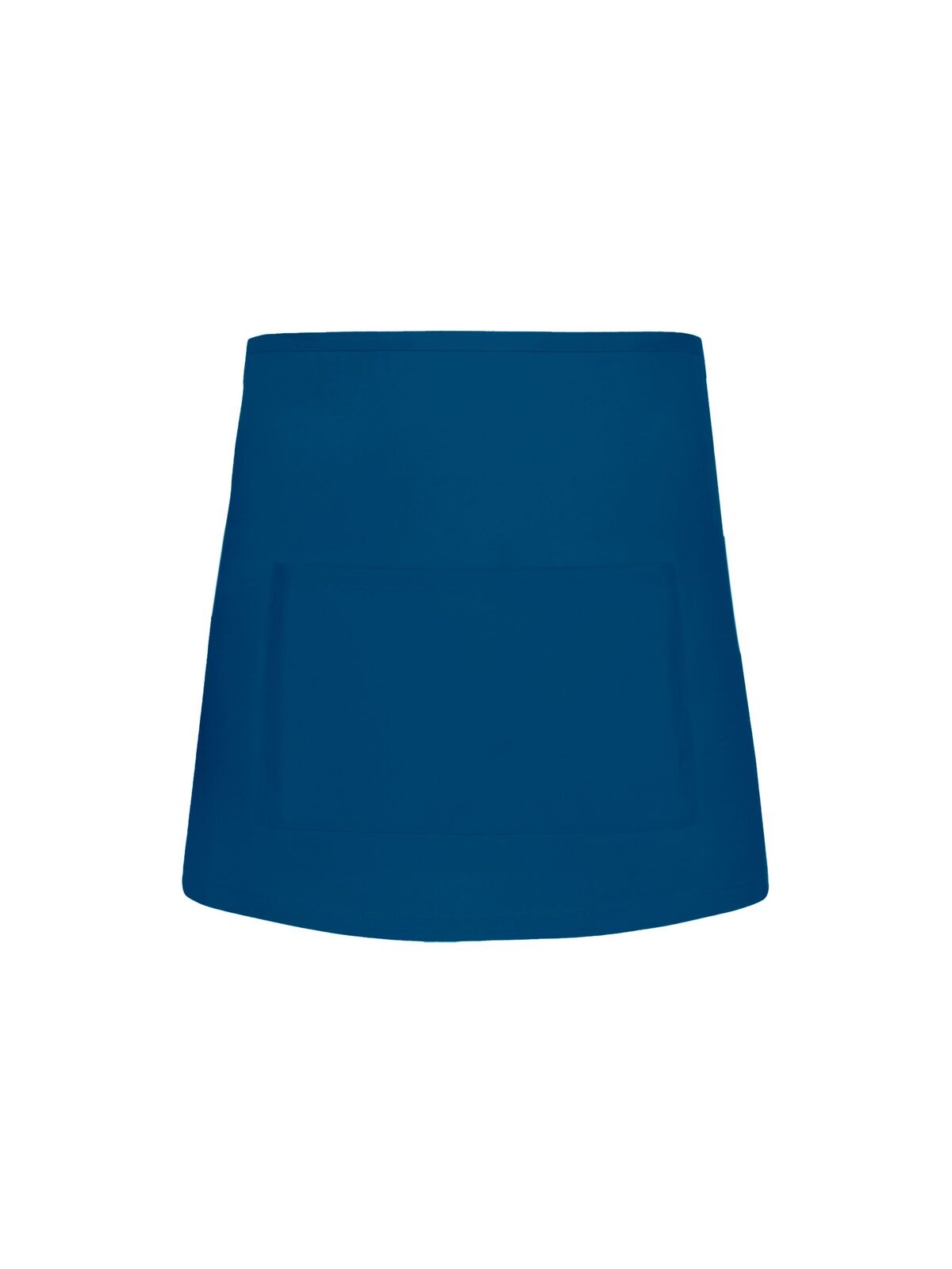 Avental básico de meio corpo com bolso - RB - AZUL REAL