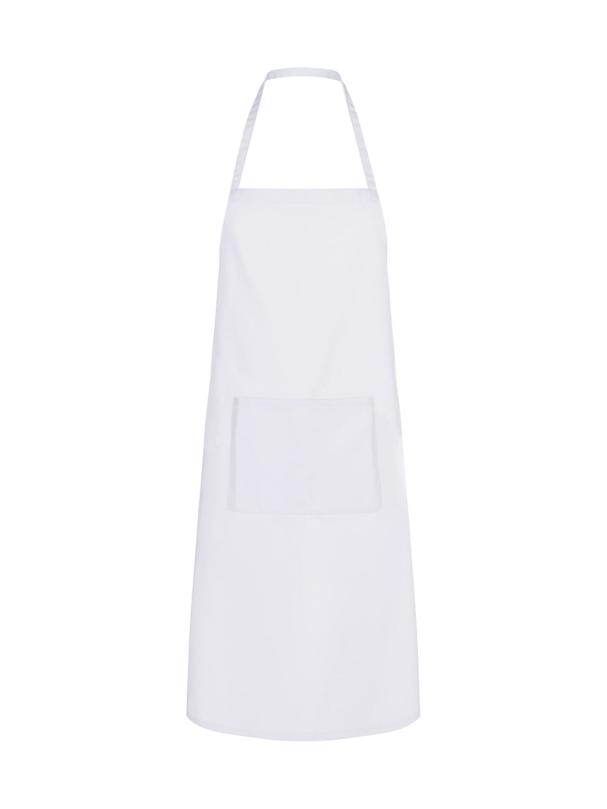 Avental básico com bolso - WH - Branco