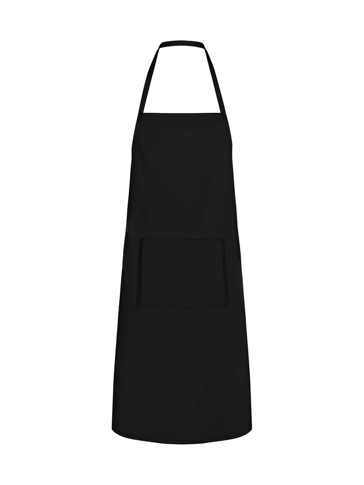 Avental básico com bolso - BK - BK-PRETO