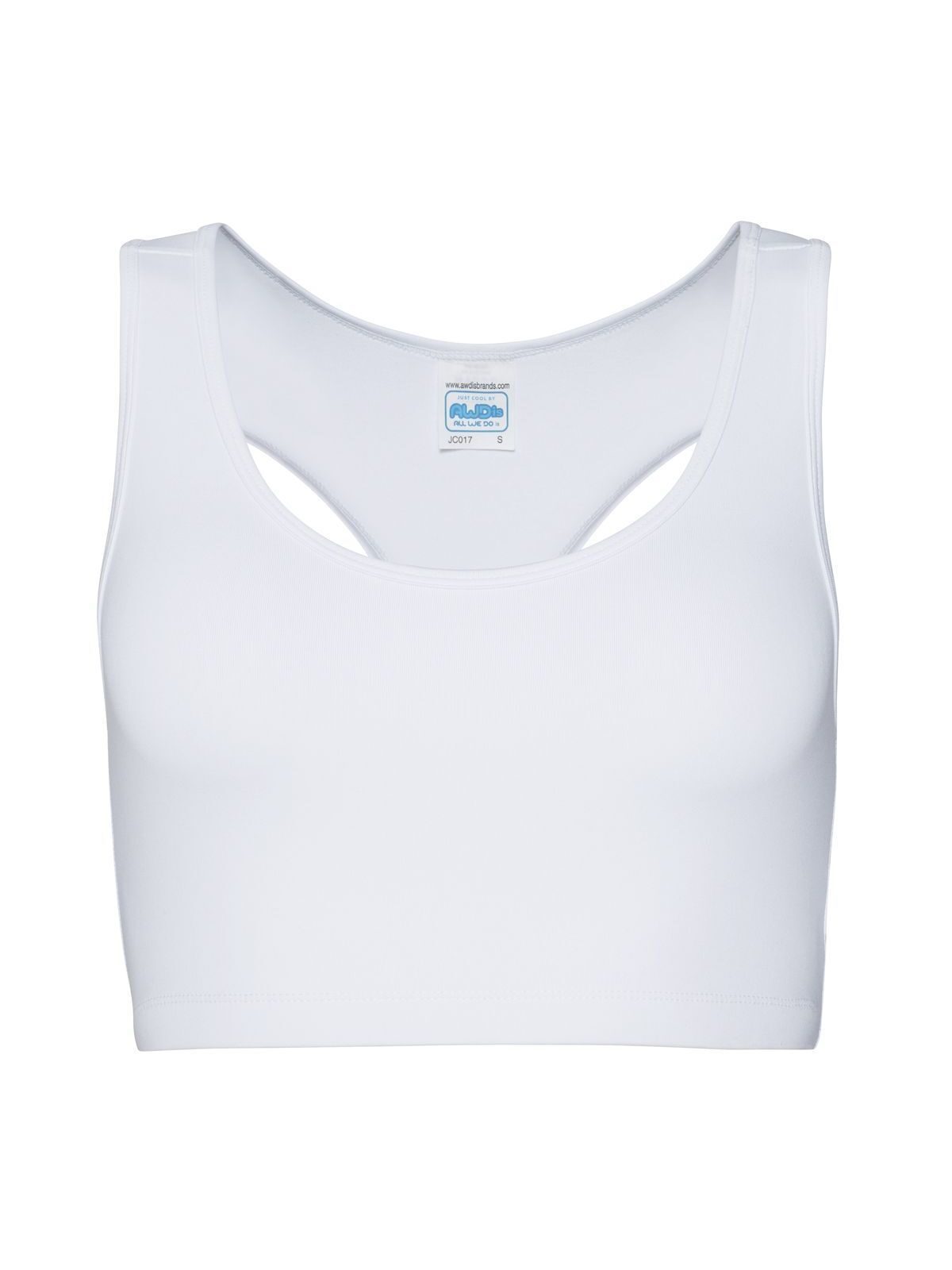 Top cropped esportivo feminino - ARW - BRANCO ÁRTICO