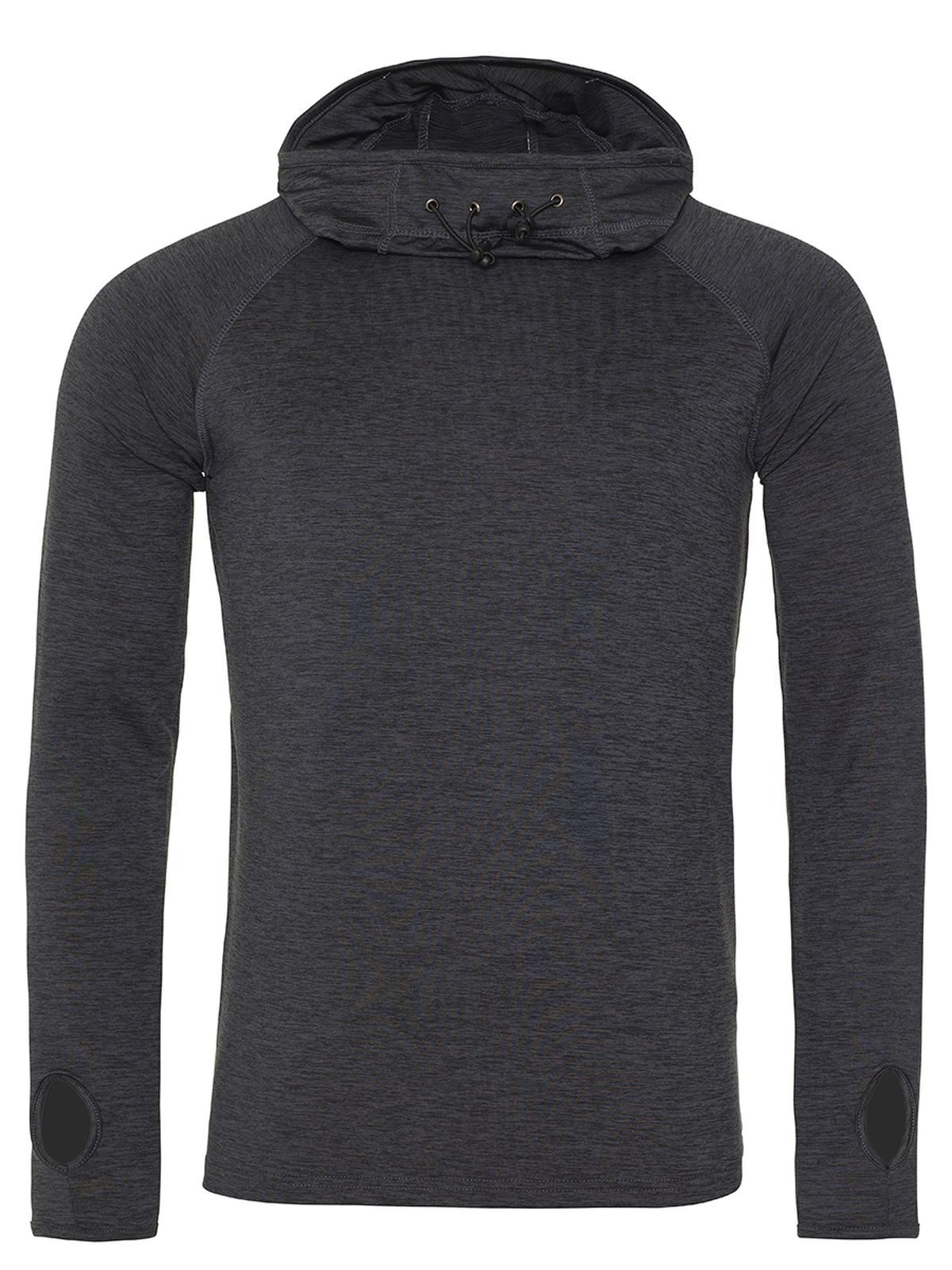 Blusa masculina estilosa com gola alta - BSM - MESLIZAÇÃO DE ARDÓSIA PRETA