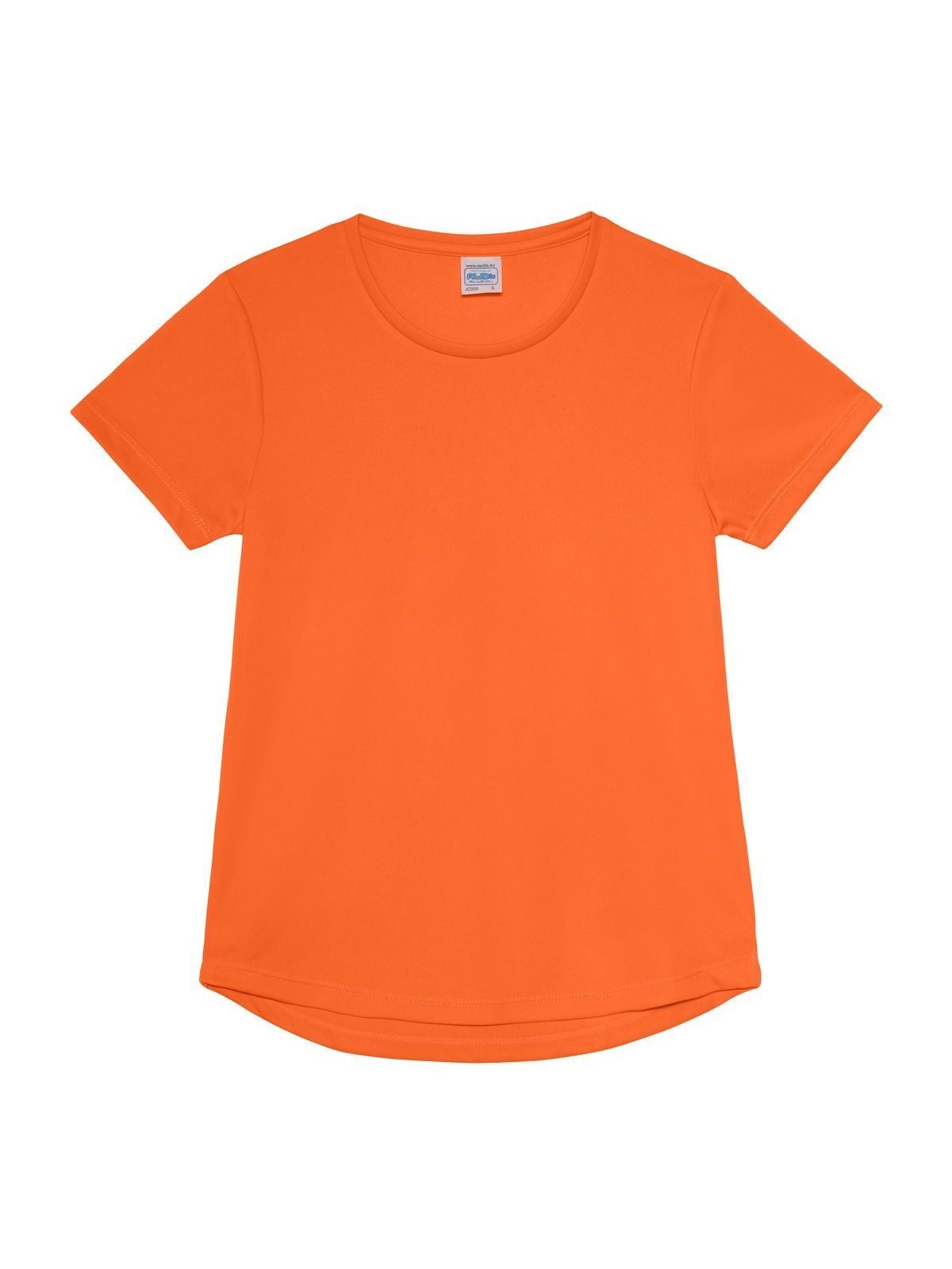 Camiseta feminina descolada - EOR - LARANJA ELÉTRICA
