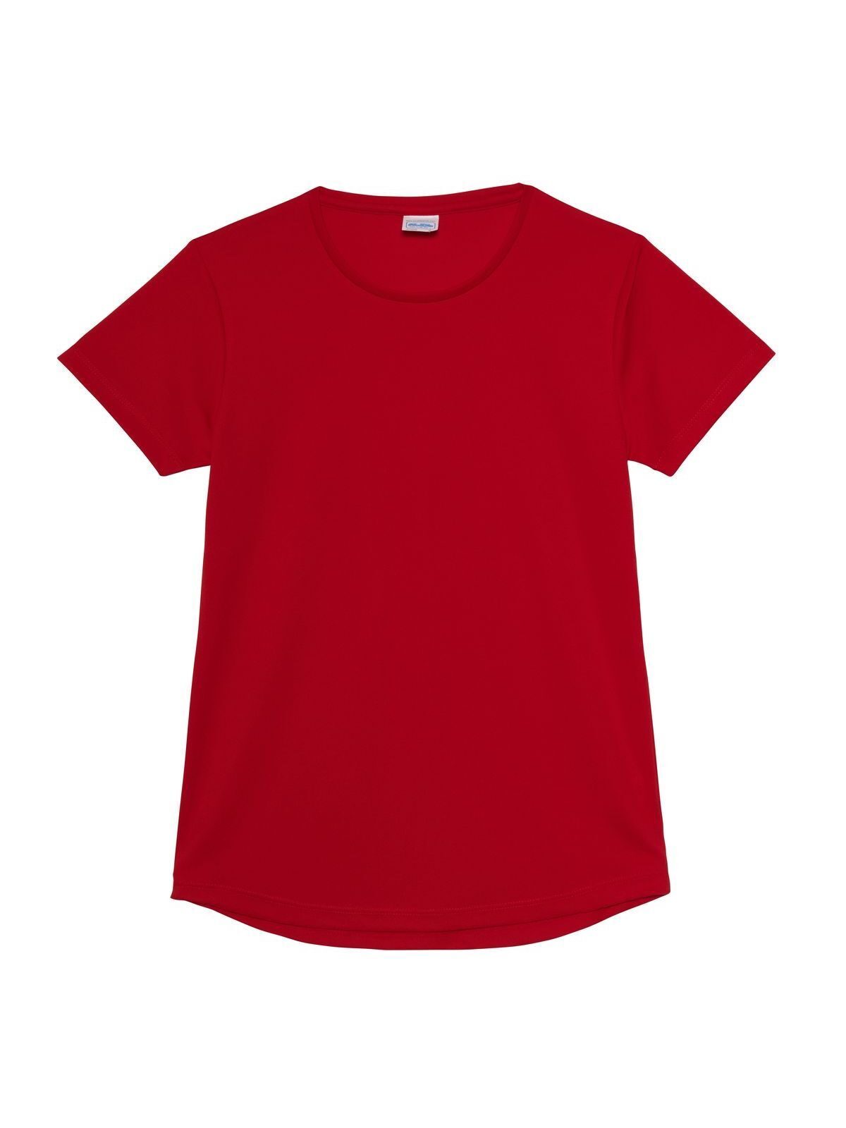 Camiseta feminina descolada - FIR - VERMELHO FOGO