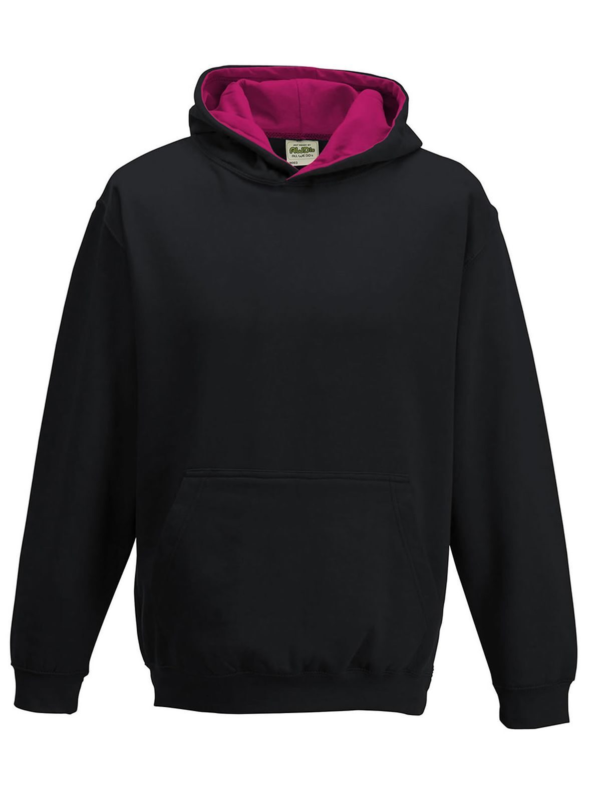 Moletom Universitário Infantil - JBLHPK - PRETO JATO/ROSA PINK
