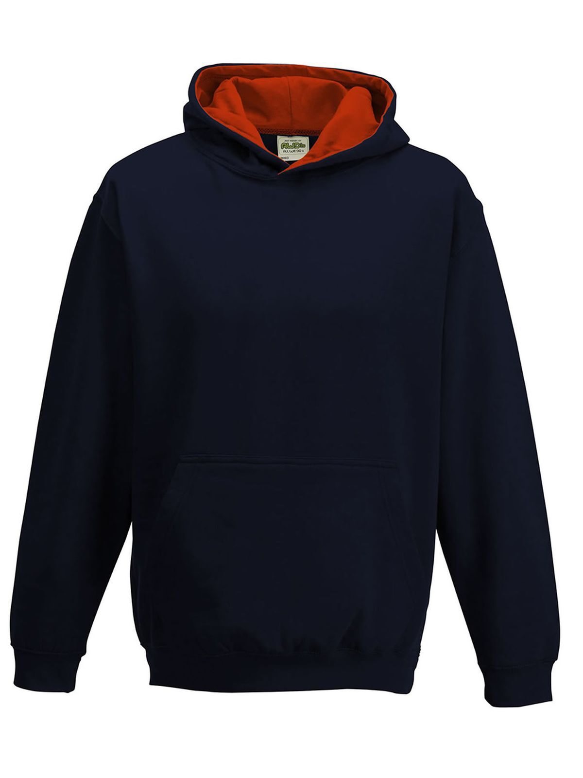 Moletom Universitário Infantil - NFNFIR - NOVO AZUL MARINHO FRANCÊS/VERMELHO FOGO