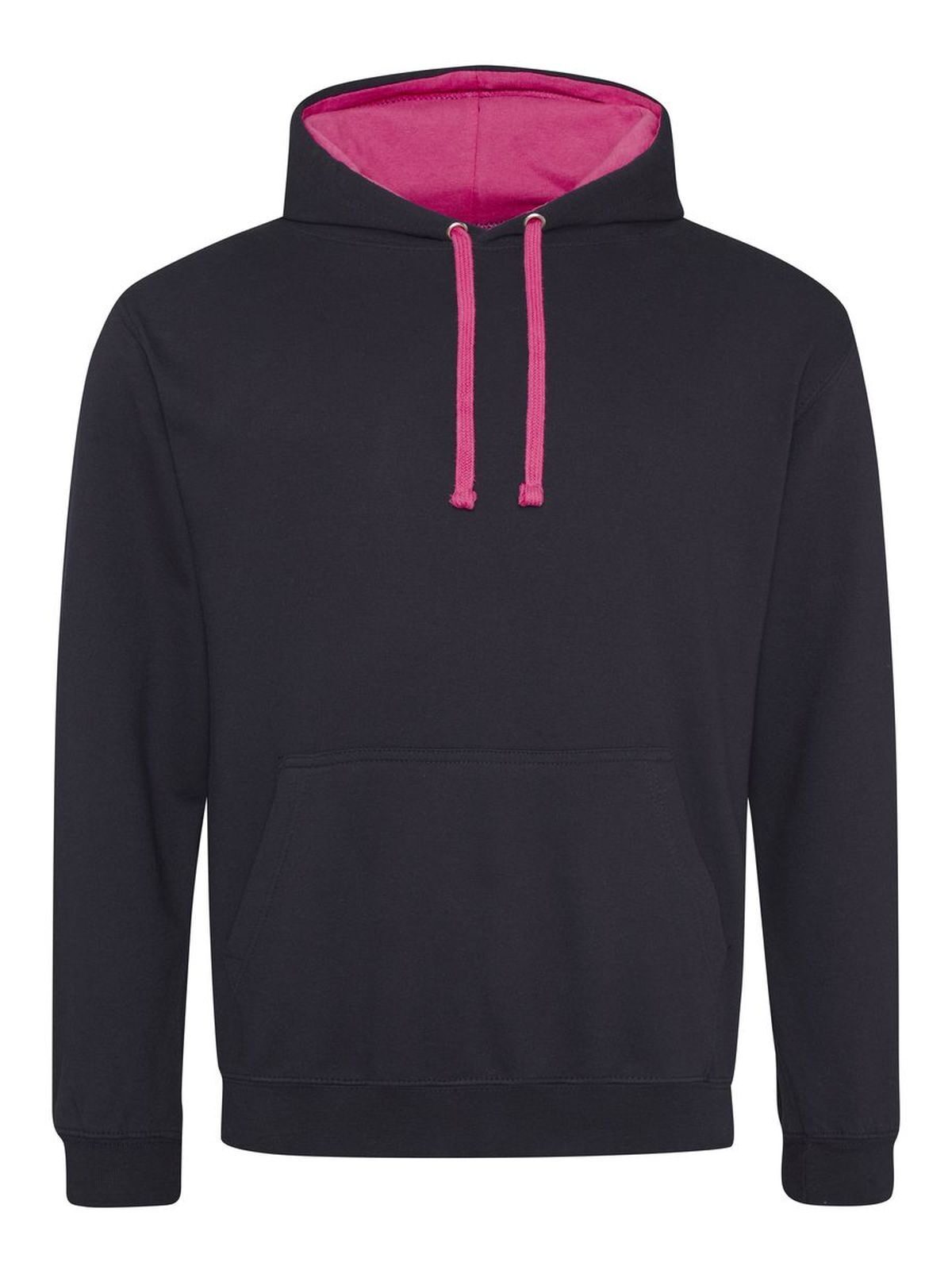 Moletom universitário - JBLHPK - PRETO JATO/ROSA PINK