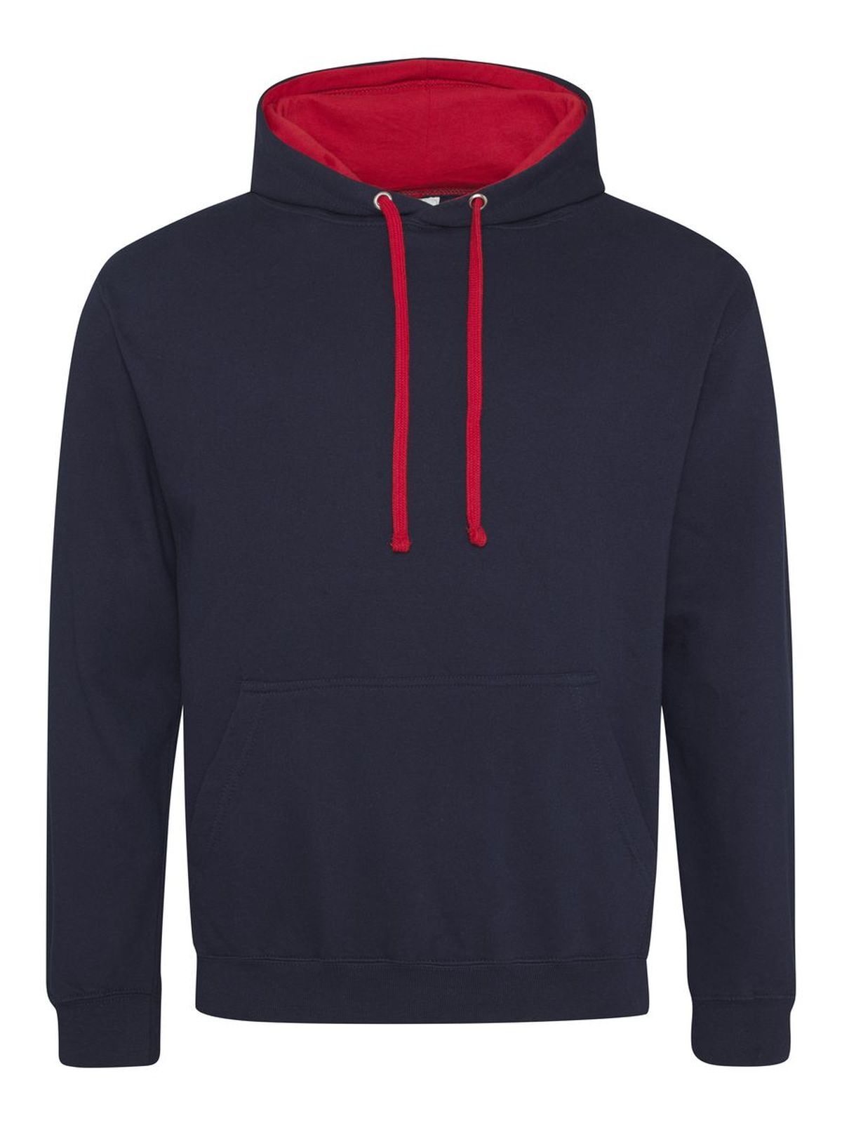 Moletom universitário - NFNFIR - NOVO AZUL MARINHO FRANCÊS/VERMELHO FOGO