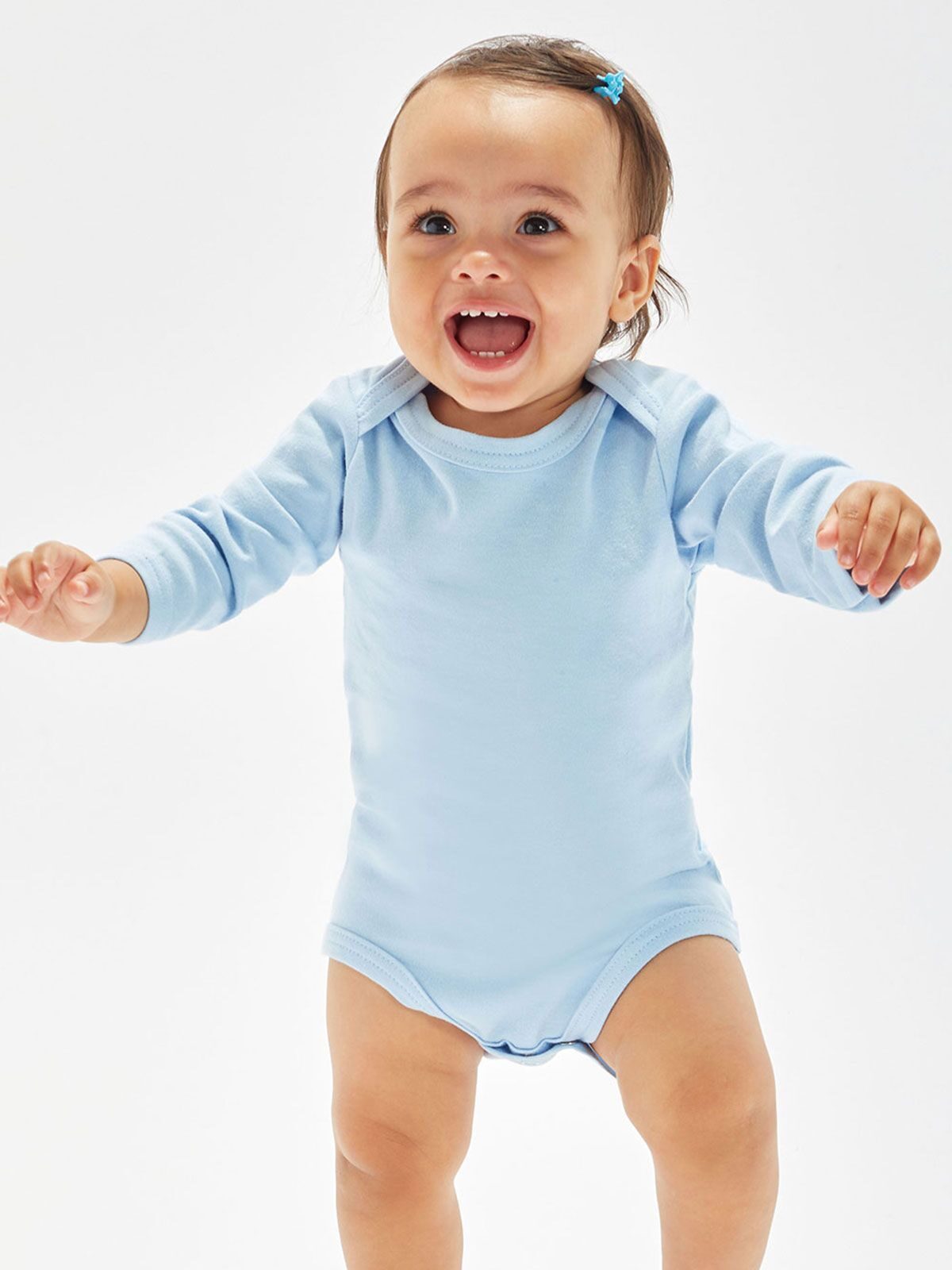 Body de manga comprida para bebê