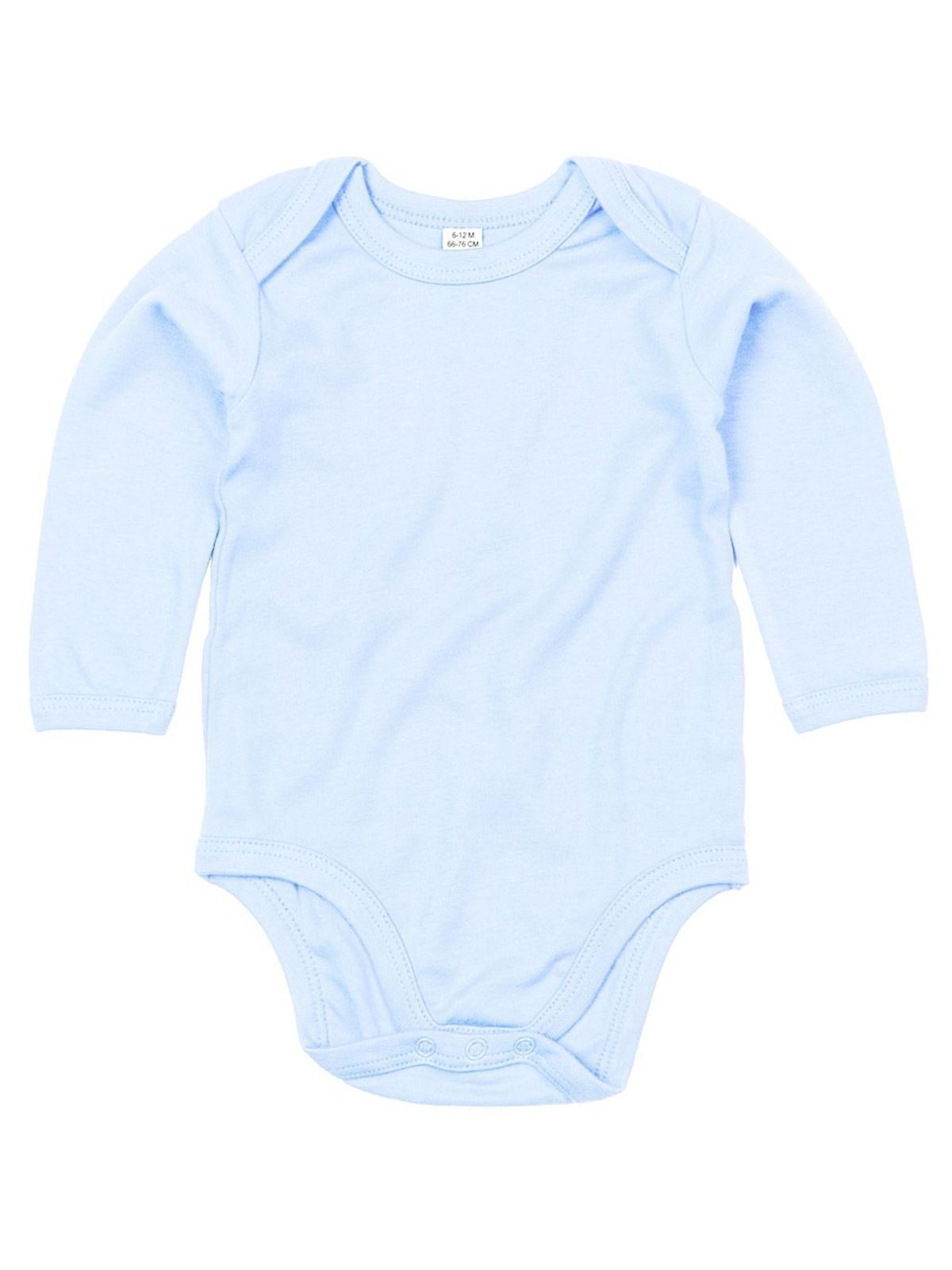 Body de manga comprida para bebê - DB - Azul Acinzentado