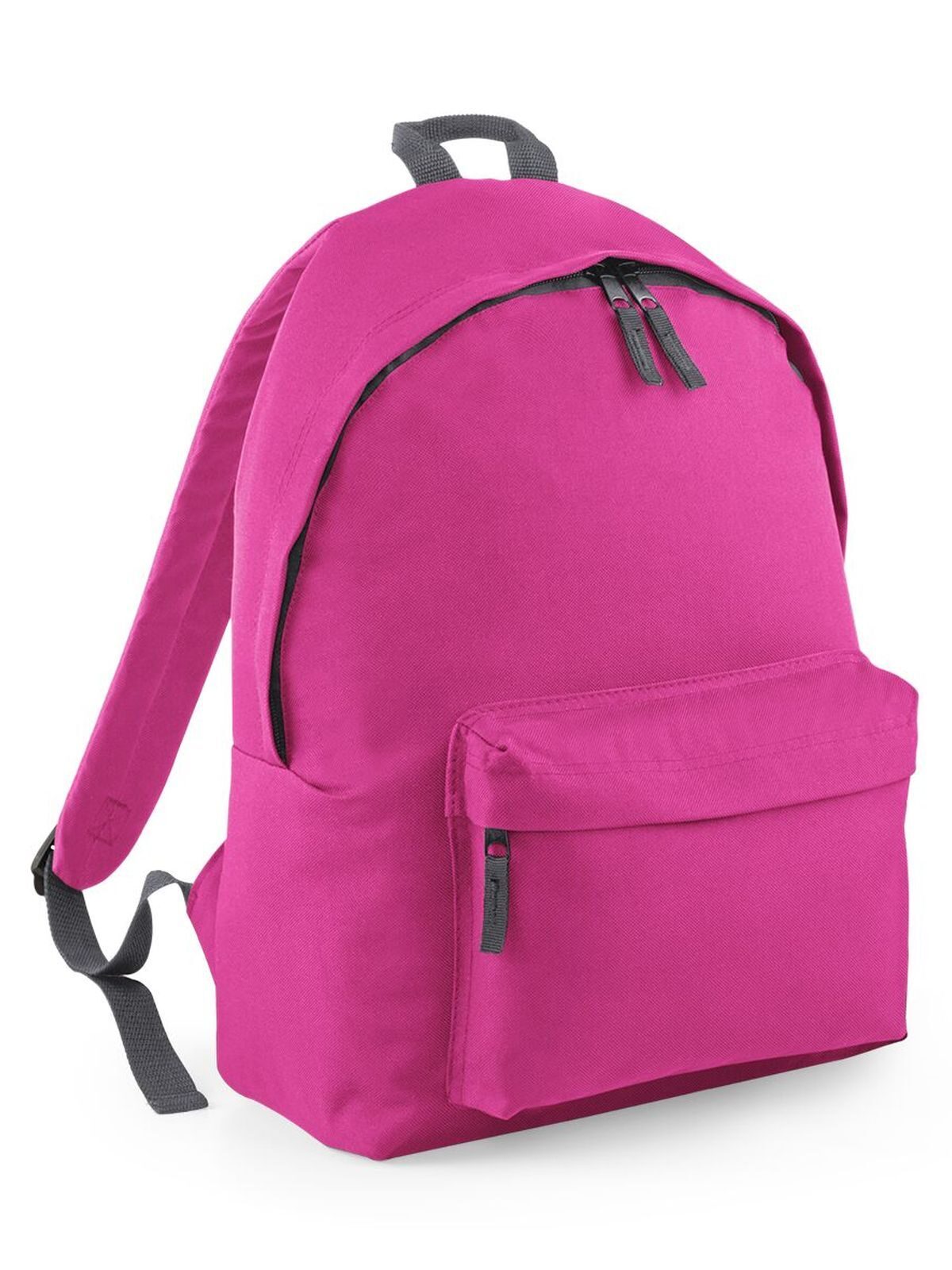 Mochila de moda original - FUSG - Fúcsia/cinza grafite