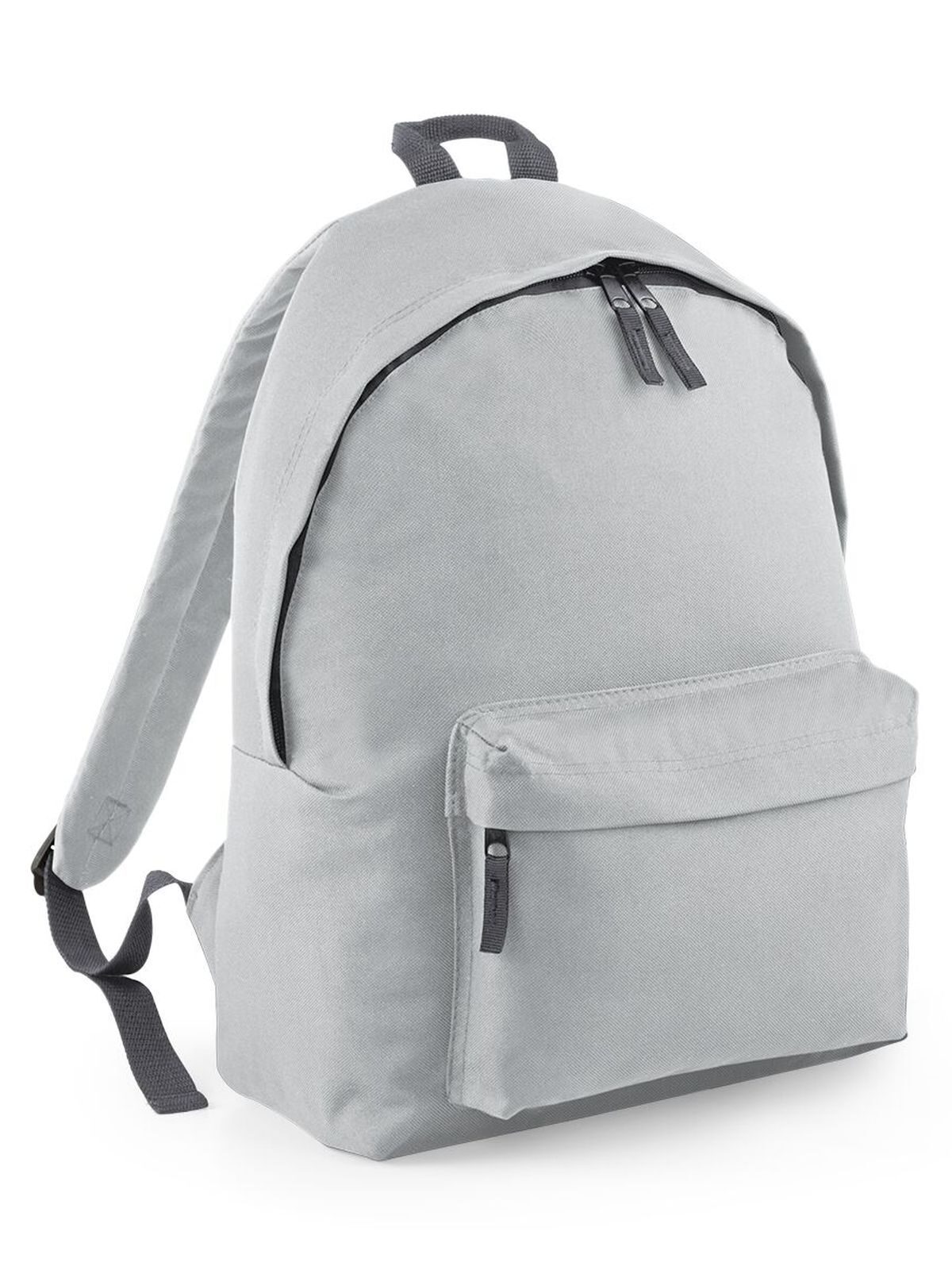 Mochila de moda original - LGRF - Cinza claro/Azul marinho francês
