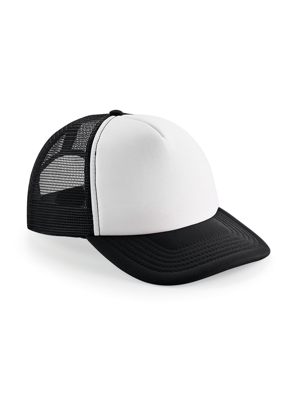 Boné Trucker Vintage Snapback - BLKW - Preto/branco