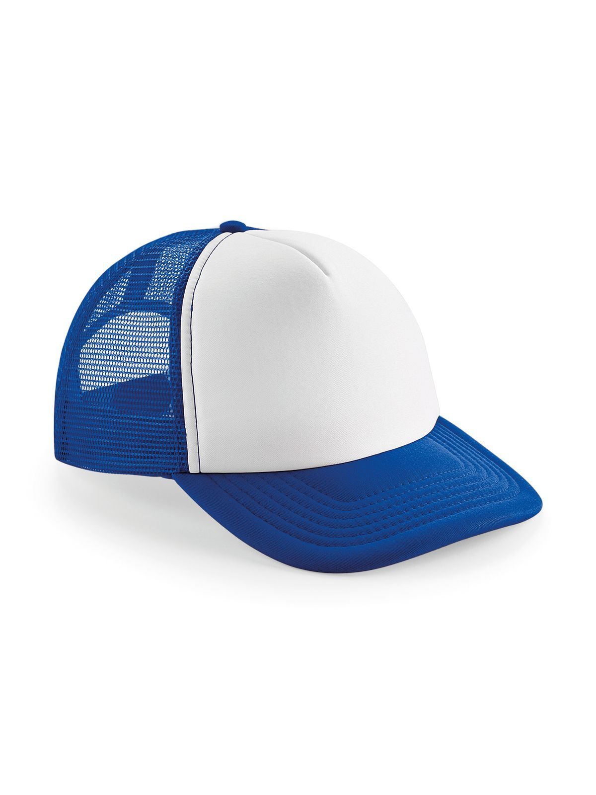 Boné Trucker Vintage Snapback - BROW - Branco royal brilhante