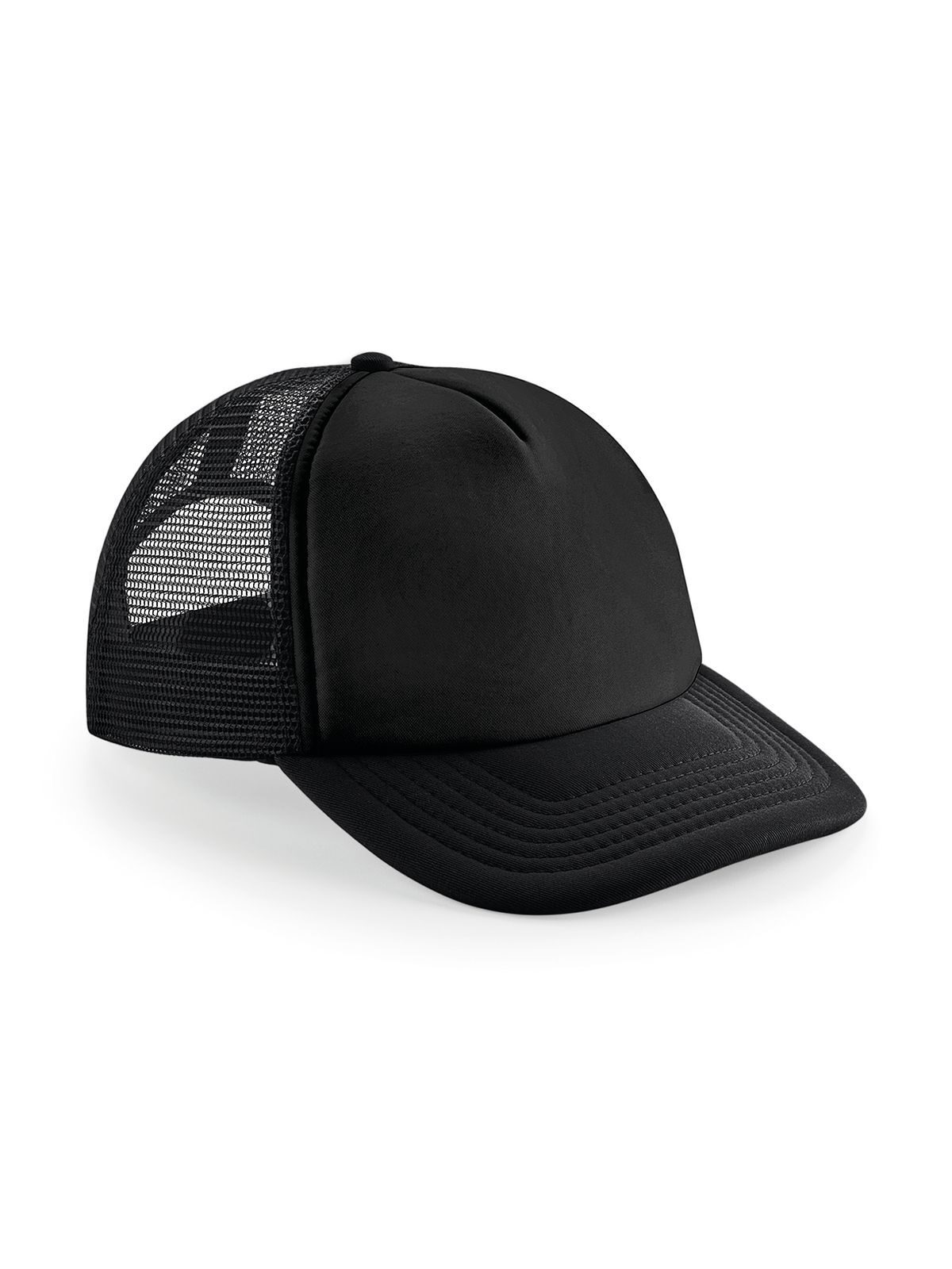 Boné Trucker Vintage Snapback - BLKB - Preto/Preto