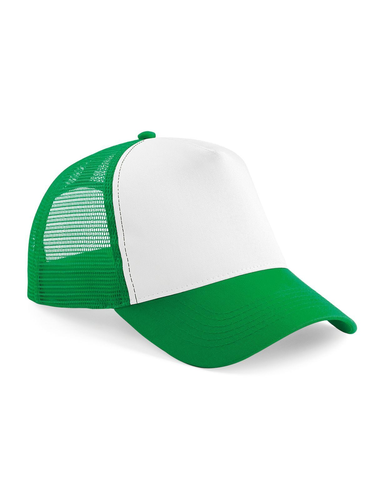 Snapback Trucker - PGRW - Verde puro/branco