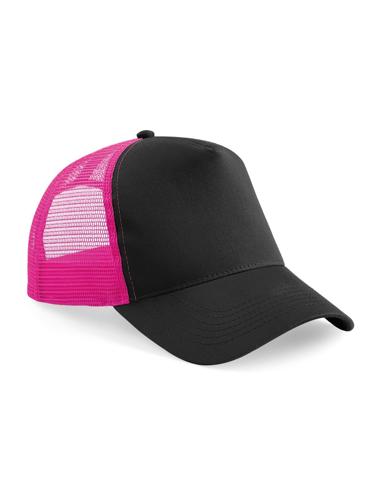 Snapback Trucker - BLKF - Preto/fúcsia