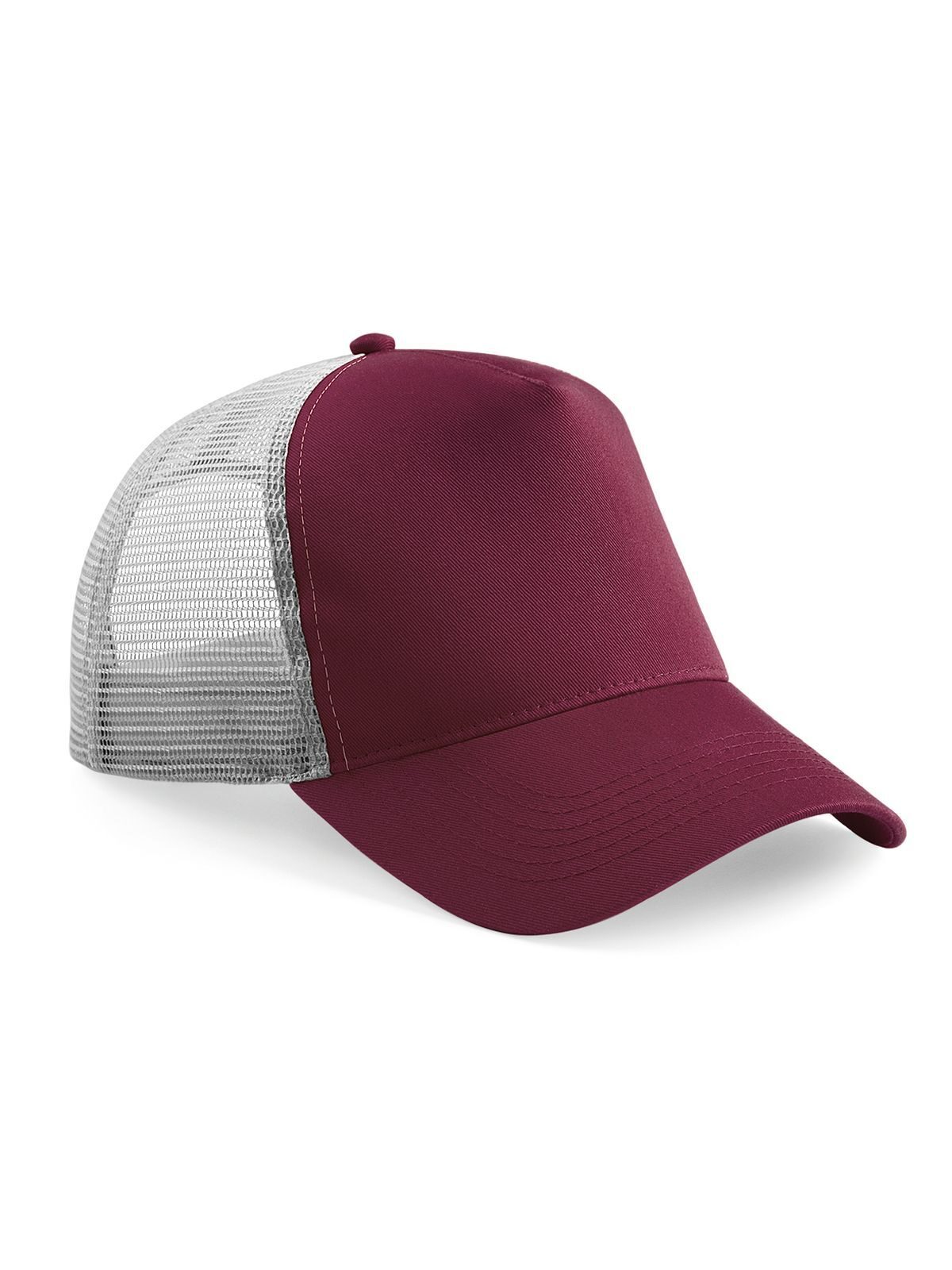 Snapback Trucker - BURLG - Borgonha/cinza claro