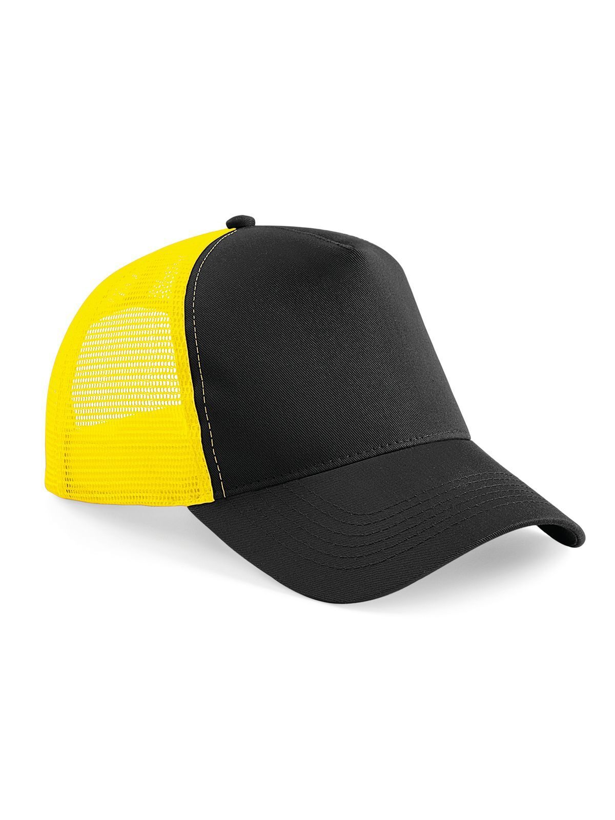Snapback Trucker - BLKY - Preto/amarelo